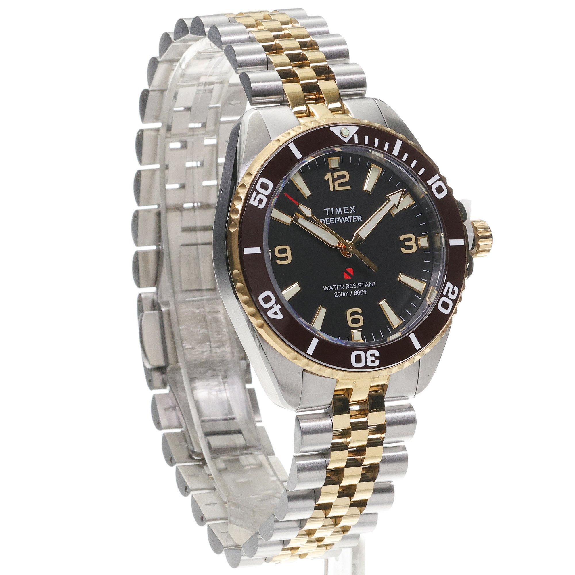 Timex TW2Y64700 Deep Water Arctic Deepwater sportowy zegarek srebrny