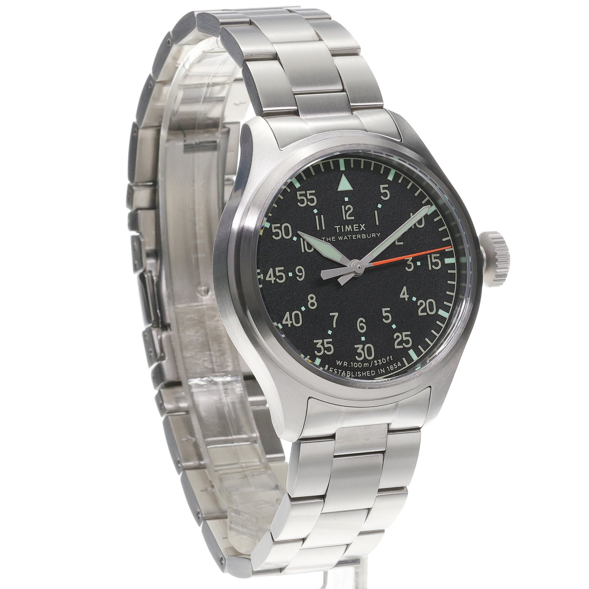 Timex TW2Y70300 Waterbury Traditional Ace Waterbury klasyczny zegarek srebrny - miniatura 3