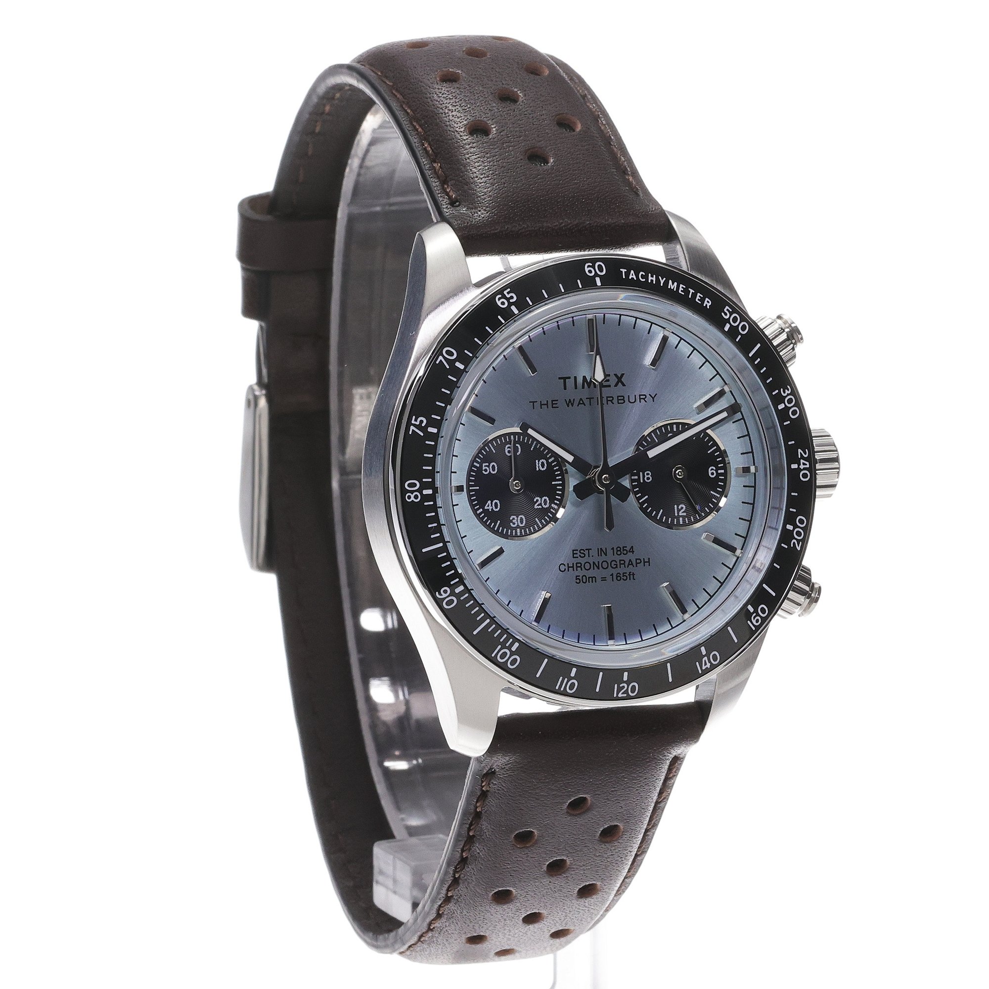 Timex TW2Y70600 zegarek męski Waterbury srebrny
