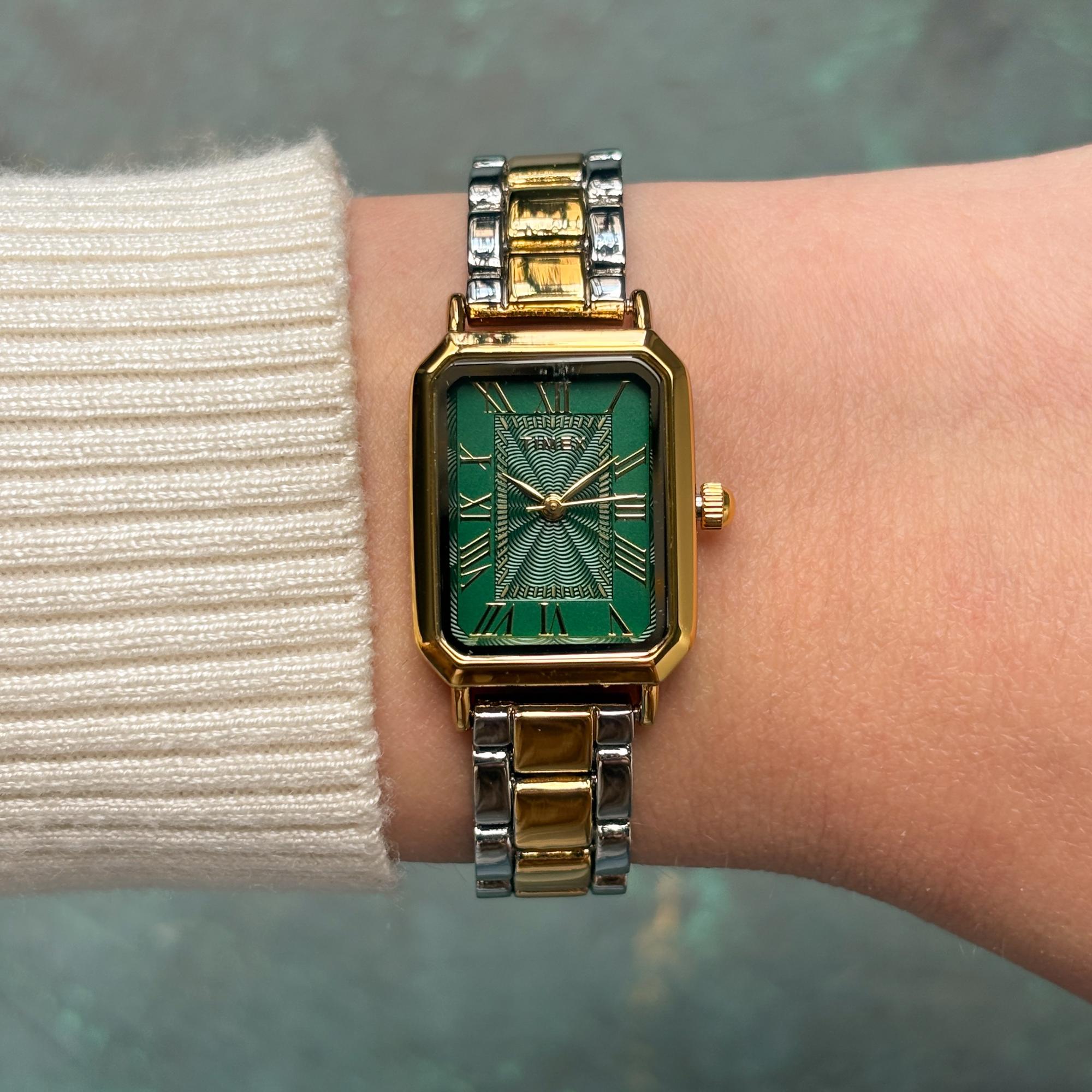 Timex TW2Y72000 zegarek damski Trend złoty - miniatura 9