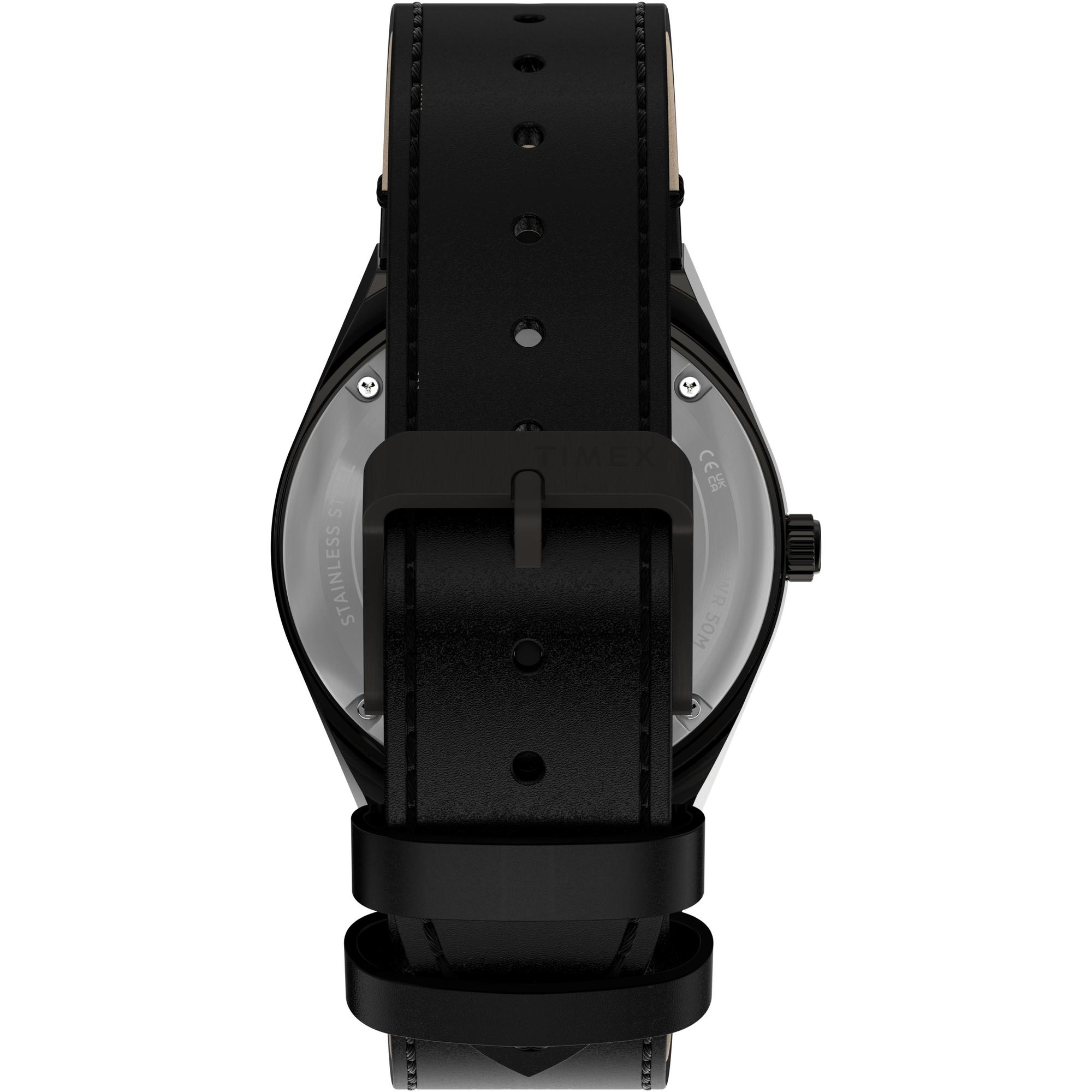 Timex TW2Y76000 Harry Potter x Q Timex Time Turner 36mm Leather Strap Watch zegarek Q Timex - miniatura 3