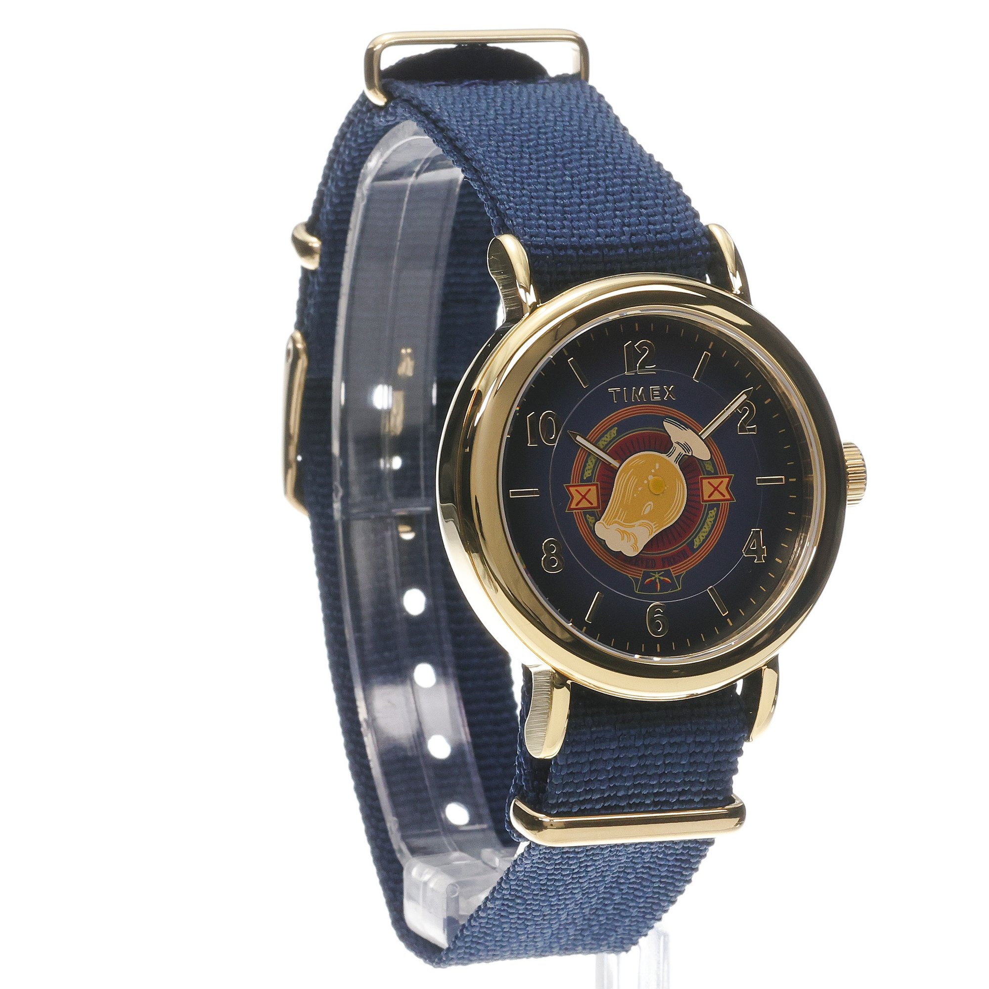 Timex TW2Y76100 Weekender Harry Potter x Timex Weekender Butterbeer 40mm Fabric Strap Watch zegarek męski fashion-modowy mineralne - miniatura 3