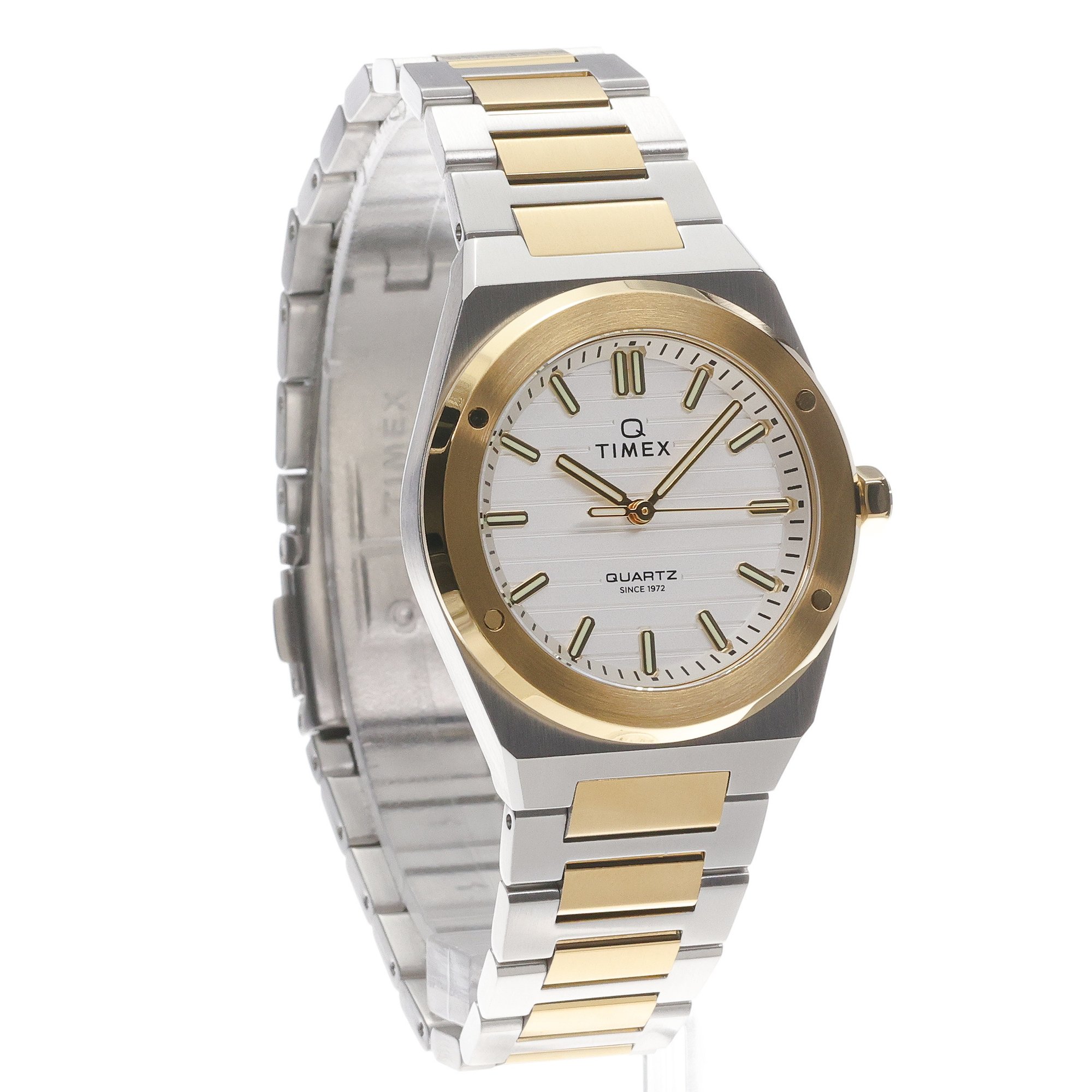 Timex TW2Y81900 Q Marbella Damskie klasyczny zegarek srebrny - miniatura 3