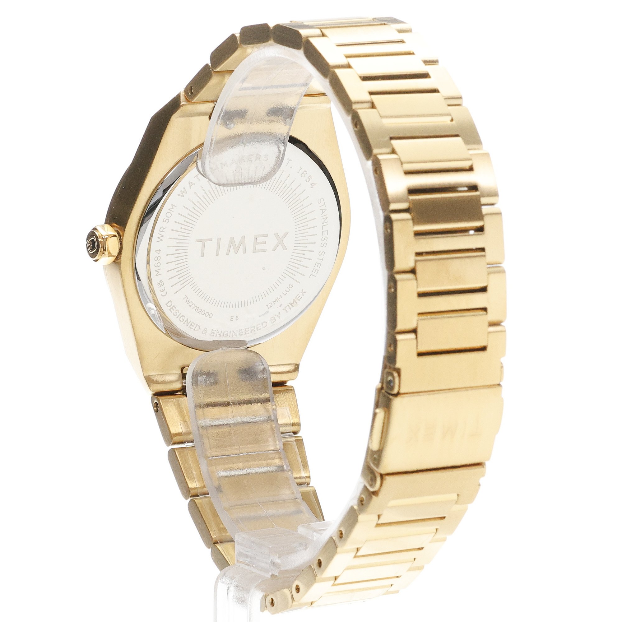 Timex TW2Y82000 Q Timex Marbella 34mm Q Timex klasyczny zegarek złoty