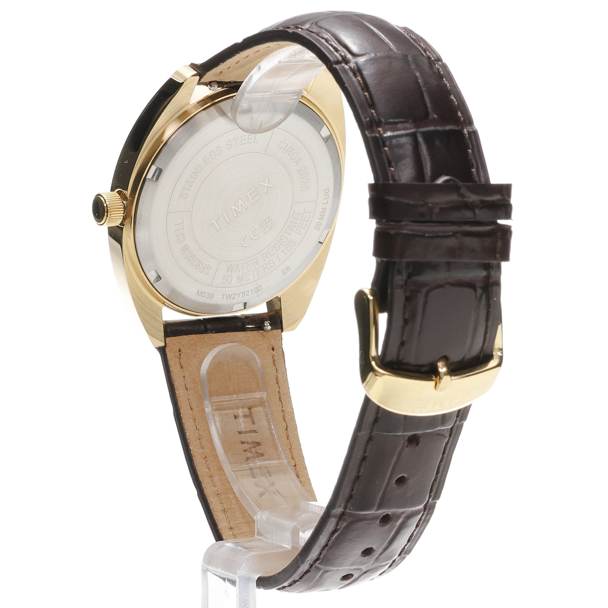 Timex TW2Y82100 zegarek męski Męskie złoty - miniatura 4