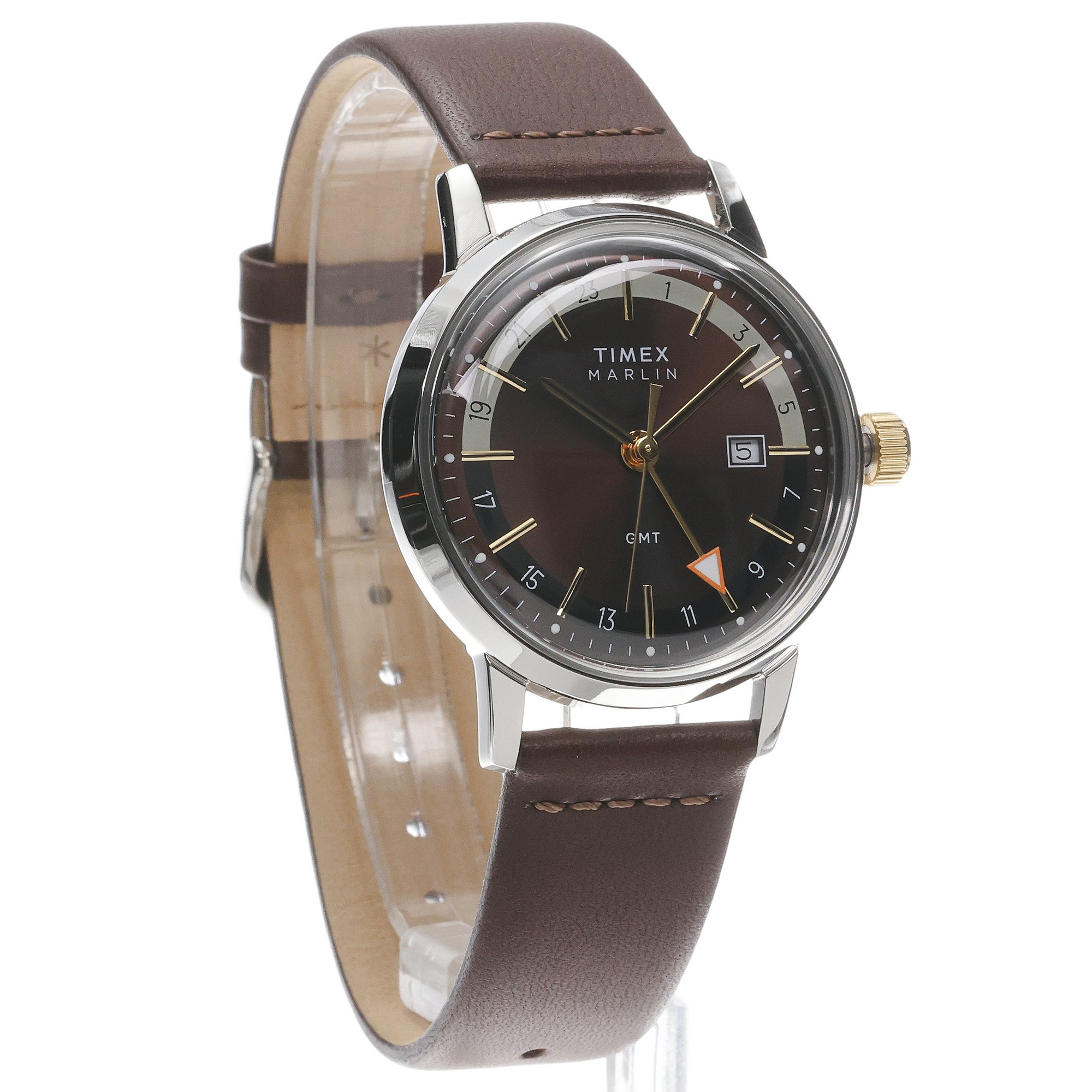 Timex TW2Y84200 Marlin Marlin GMT 40mm zegarek męski klasyczny akrylowe - miniatura 3