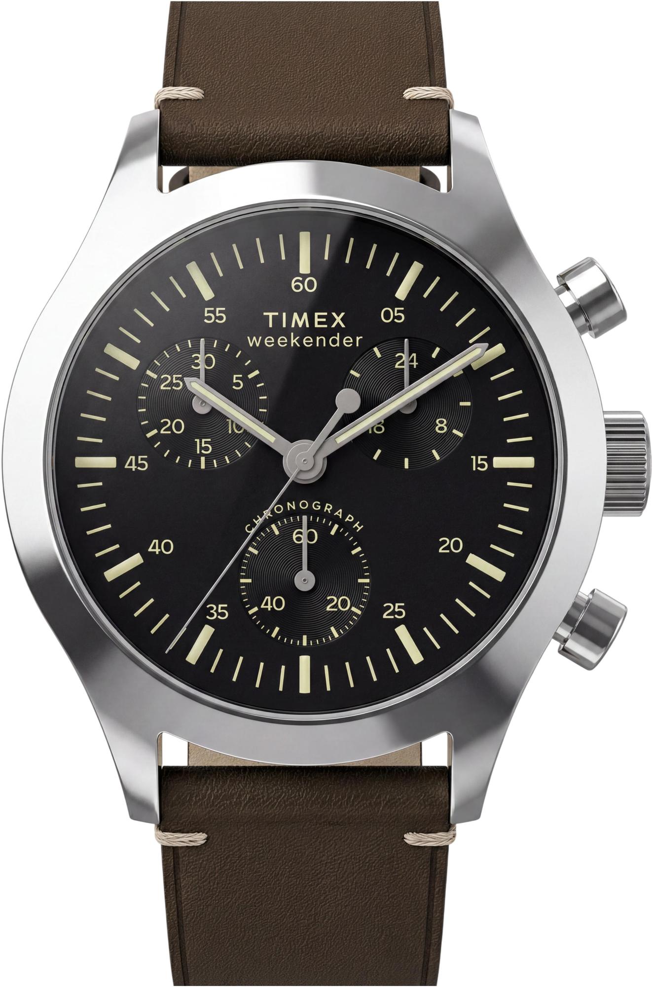 Weekender® New England Chronograph 40mmd Timex TW2Y85200 