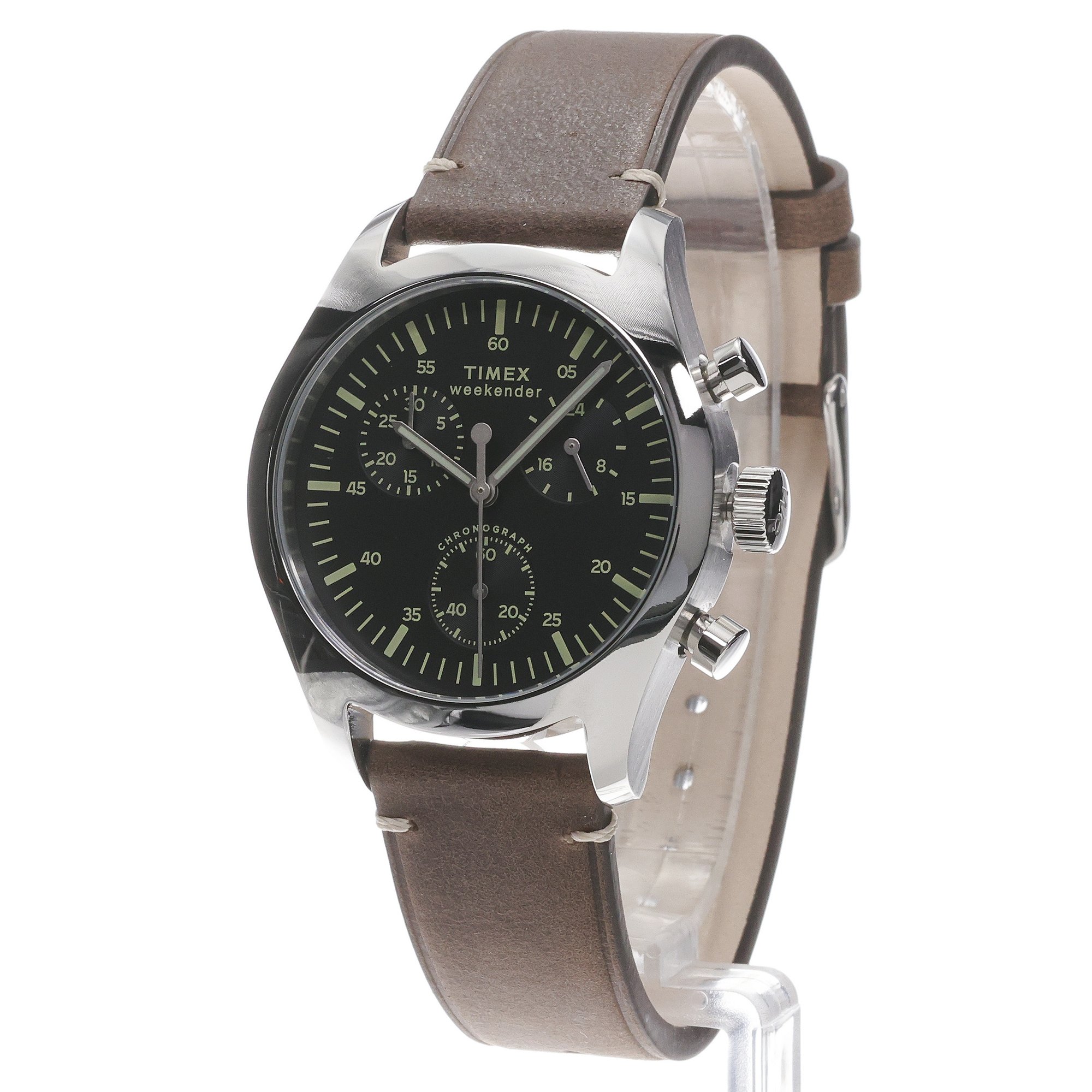 Timex TW2Y85200 Weekender Weekender New England Chronograph 40mmd zegarek męski klasyczny mineralne - miniatura 2