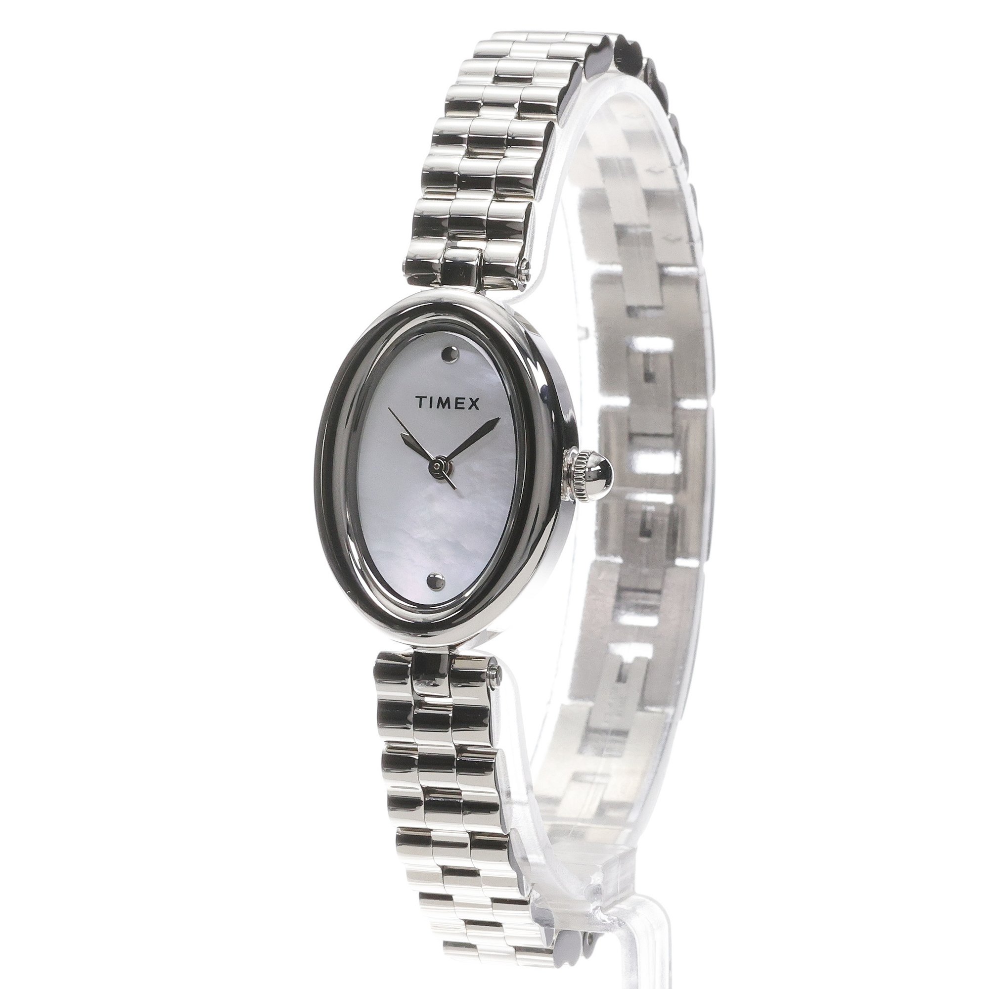Timex TW2Y86000 Cavatina Luxe 22mm Trend elegancki zegarek srebrny - miniatura 2