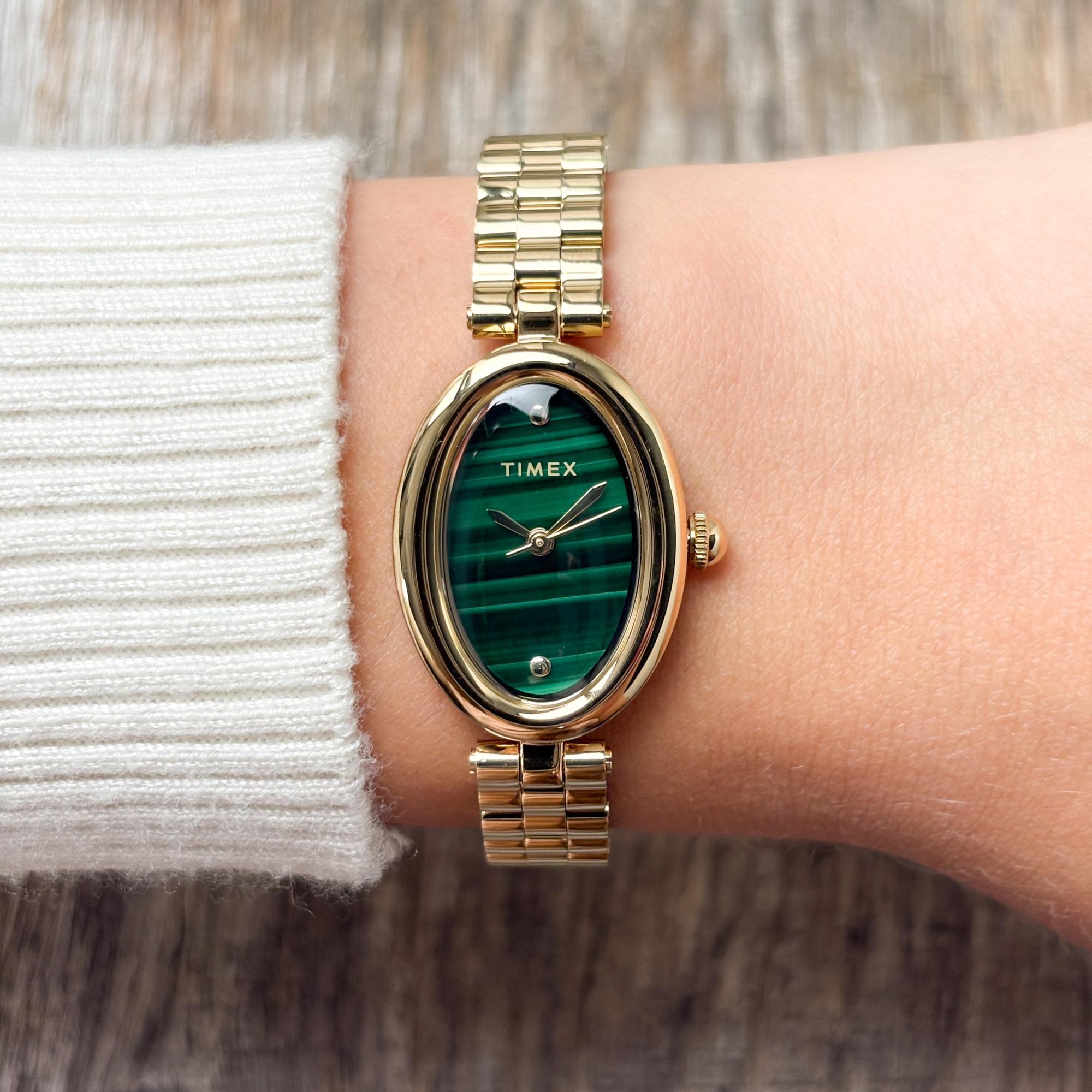 Timex TW2Y86100 Trend Cavatina Luxe 22mm zegarek damski elegancki mineralne - miniatura 8
