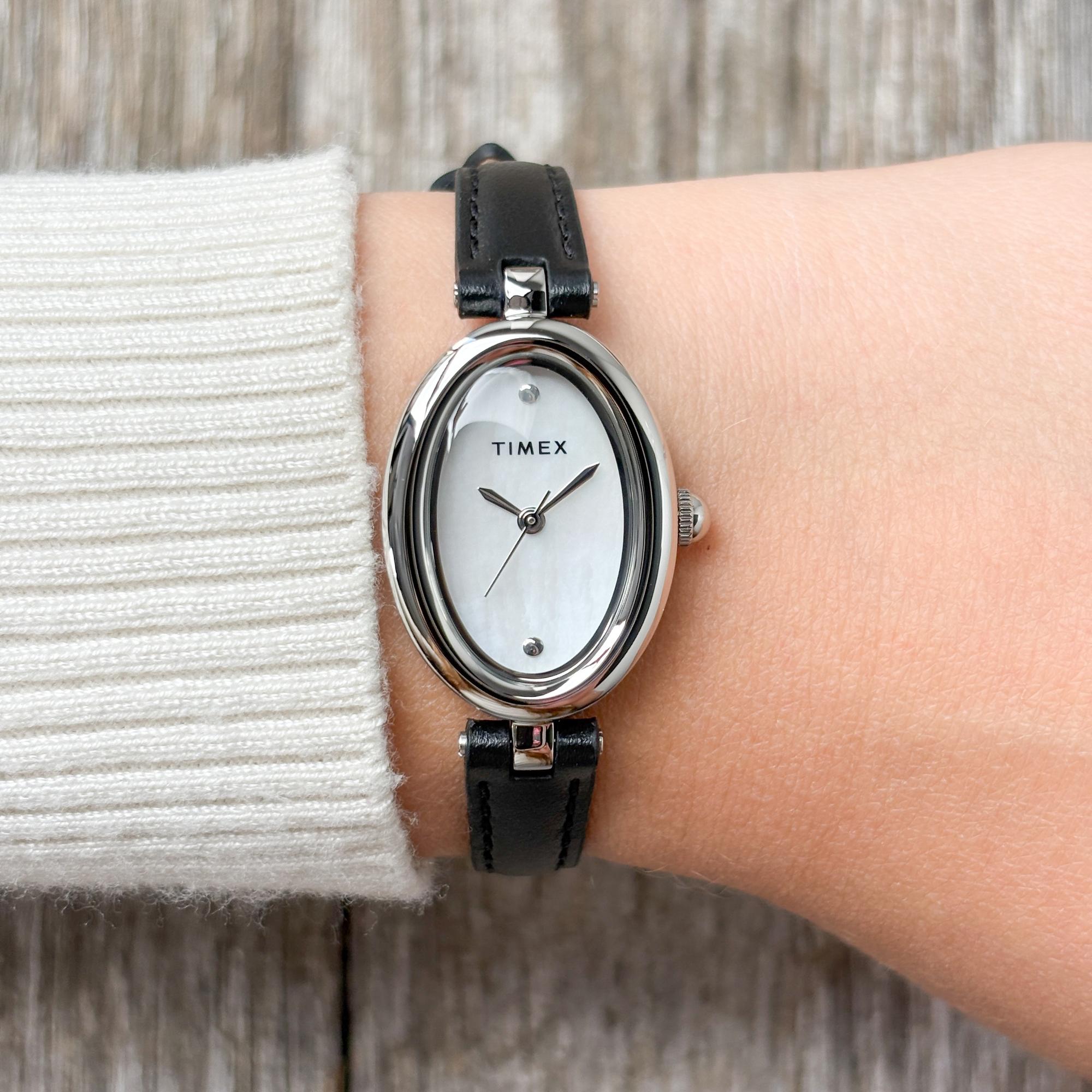 Timex TW2Y86400 Trend Cavatina Luxe 22mm zegarek damski elegancki mineralne - miniatura 8