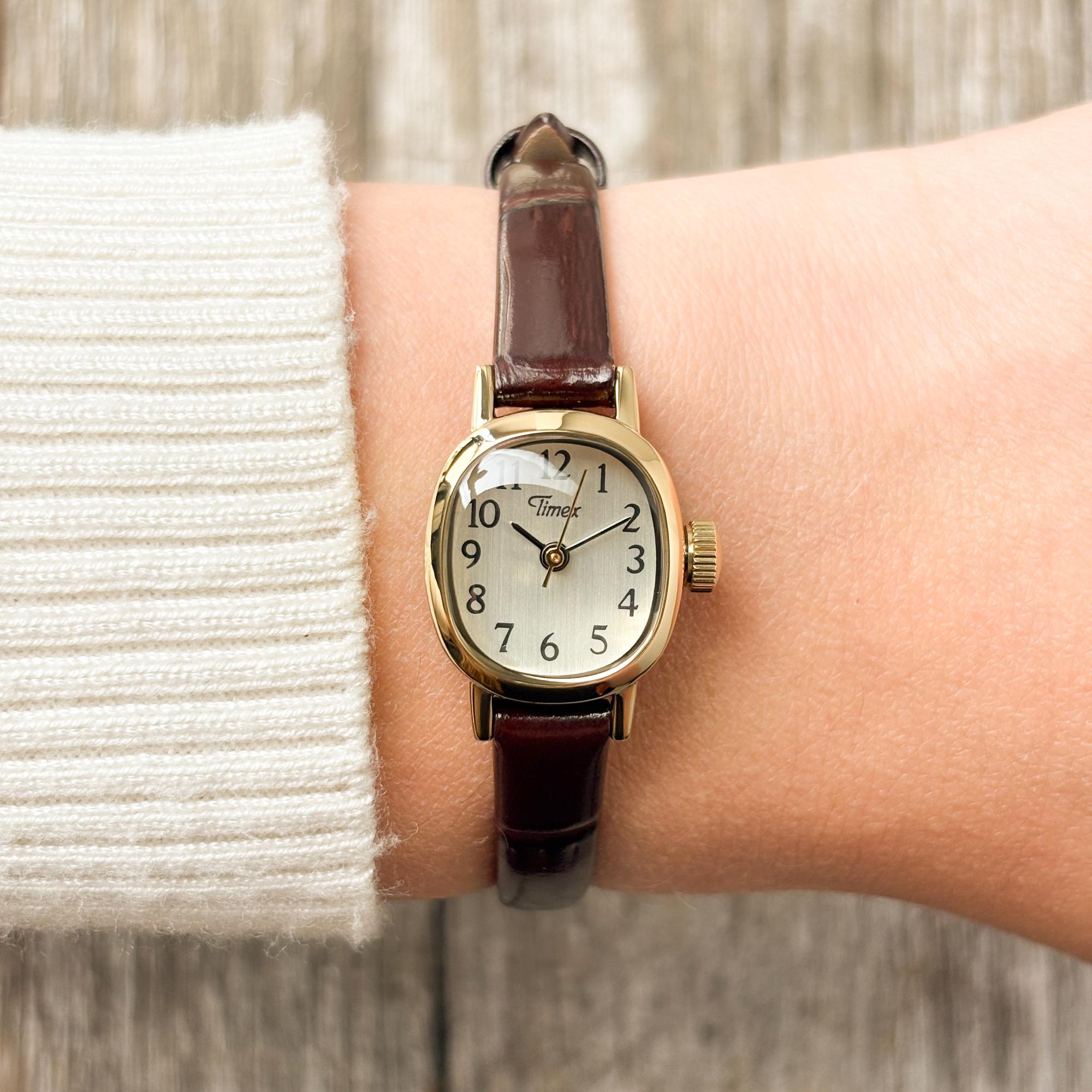 Timex TW2Y87700 Trend Cavatina Mini 17mm zegarek damski klasyczny mineralne - miniatura 10