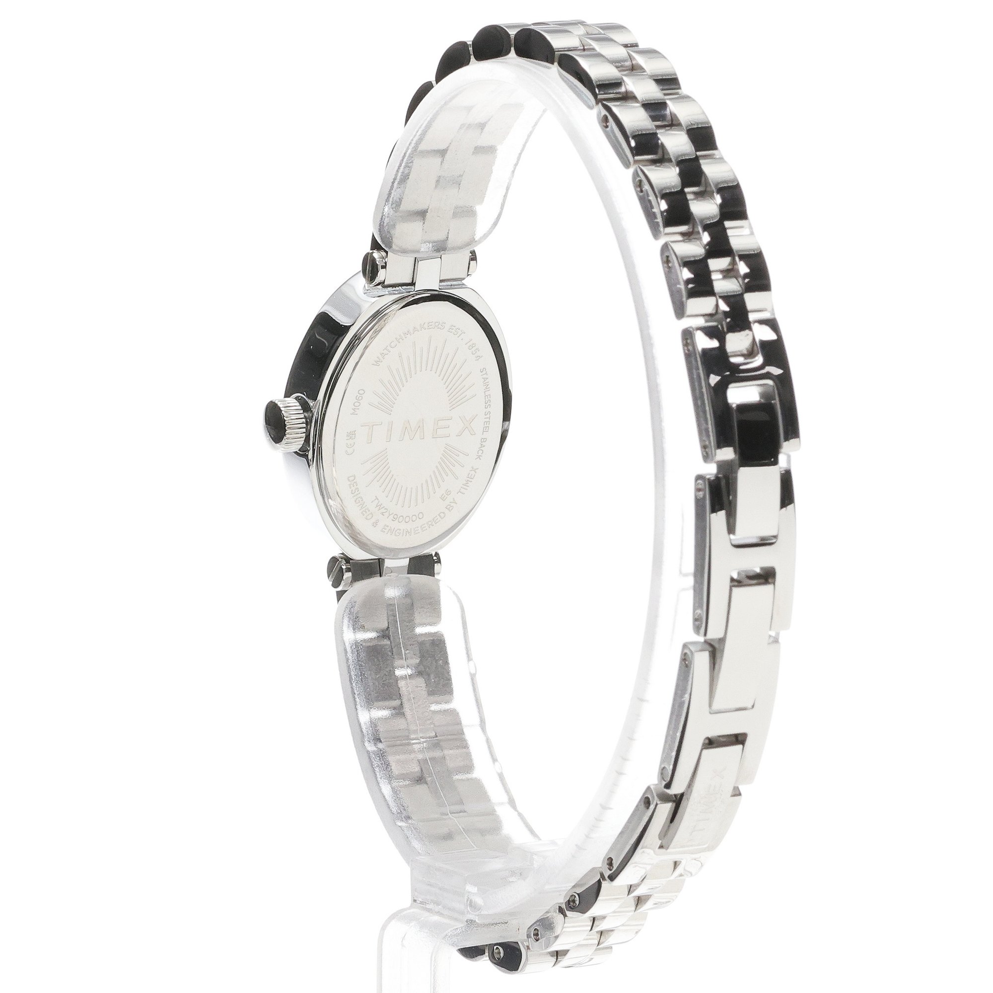 Timex TW2Y90000 Cavatina Cavatina 19mm zegarek damski elegancki mineralne - miniatura 4