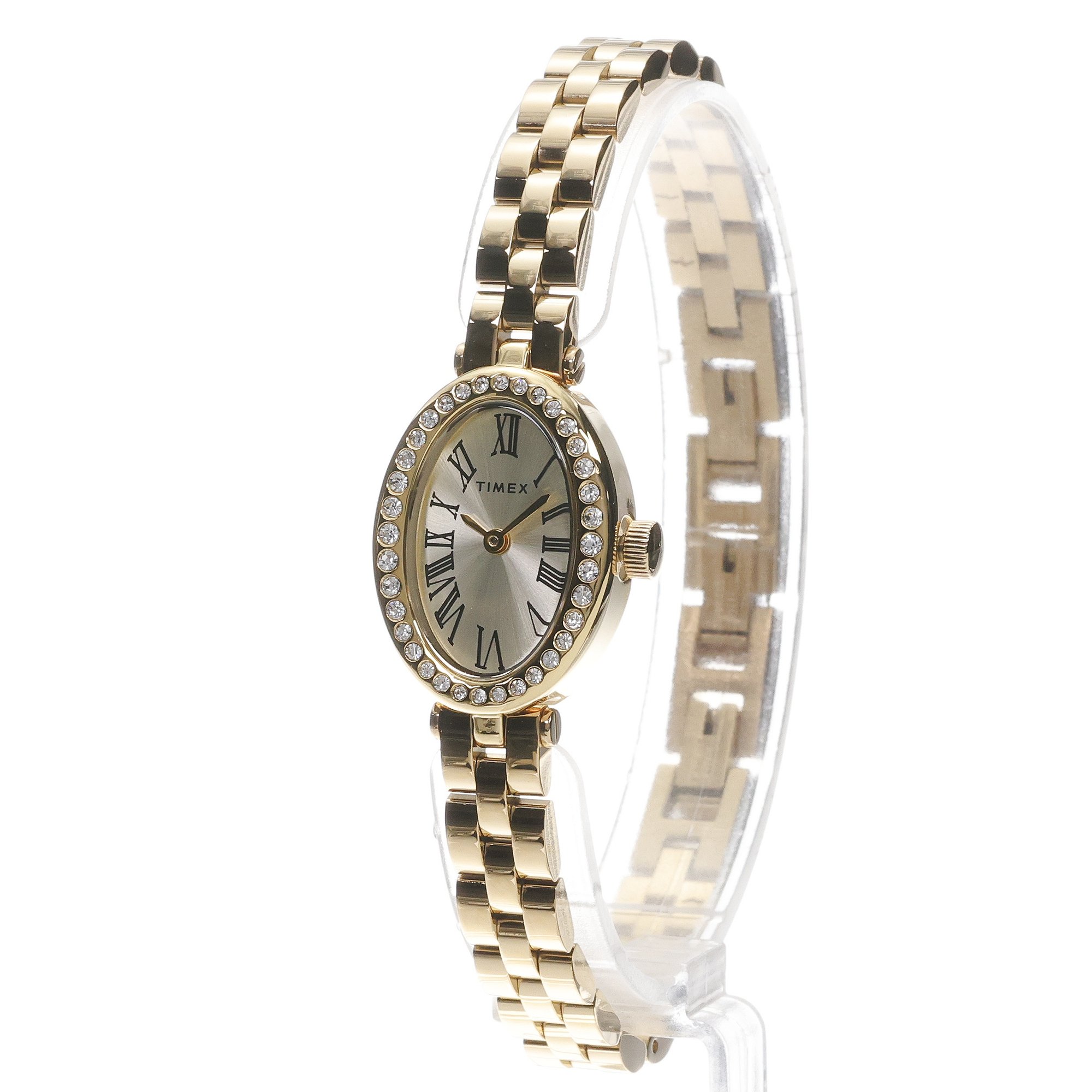Timex TW2Y90100 Cavatina 19mm Cavatina elegancki zegarek złoty
