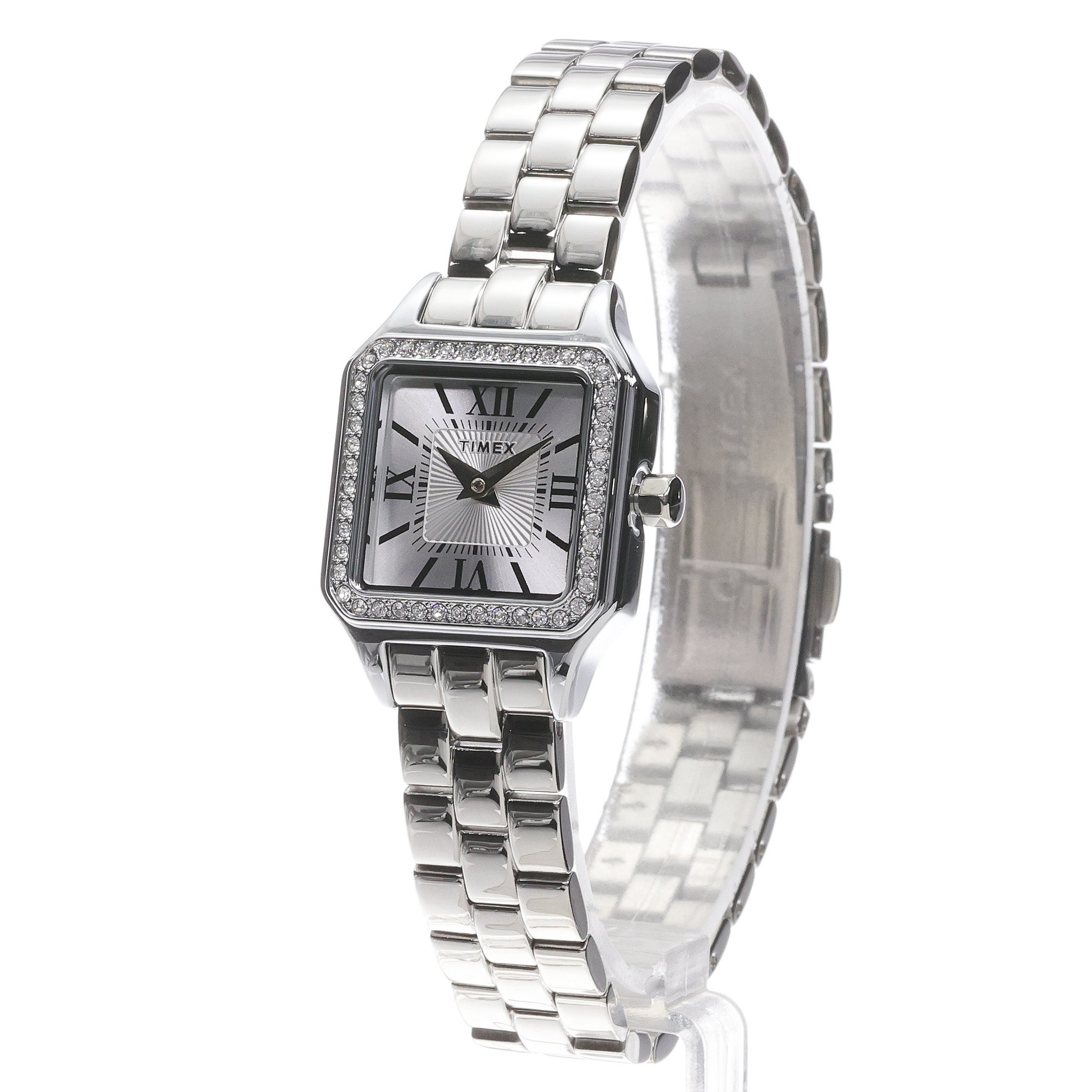 Timex TW2Y90300 zegarek damski Legacy srebrny