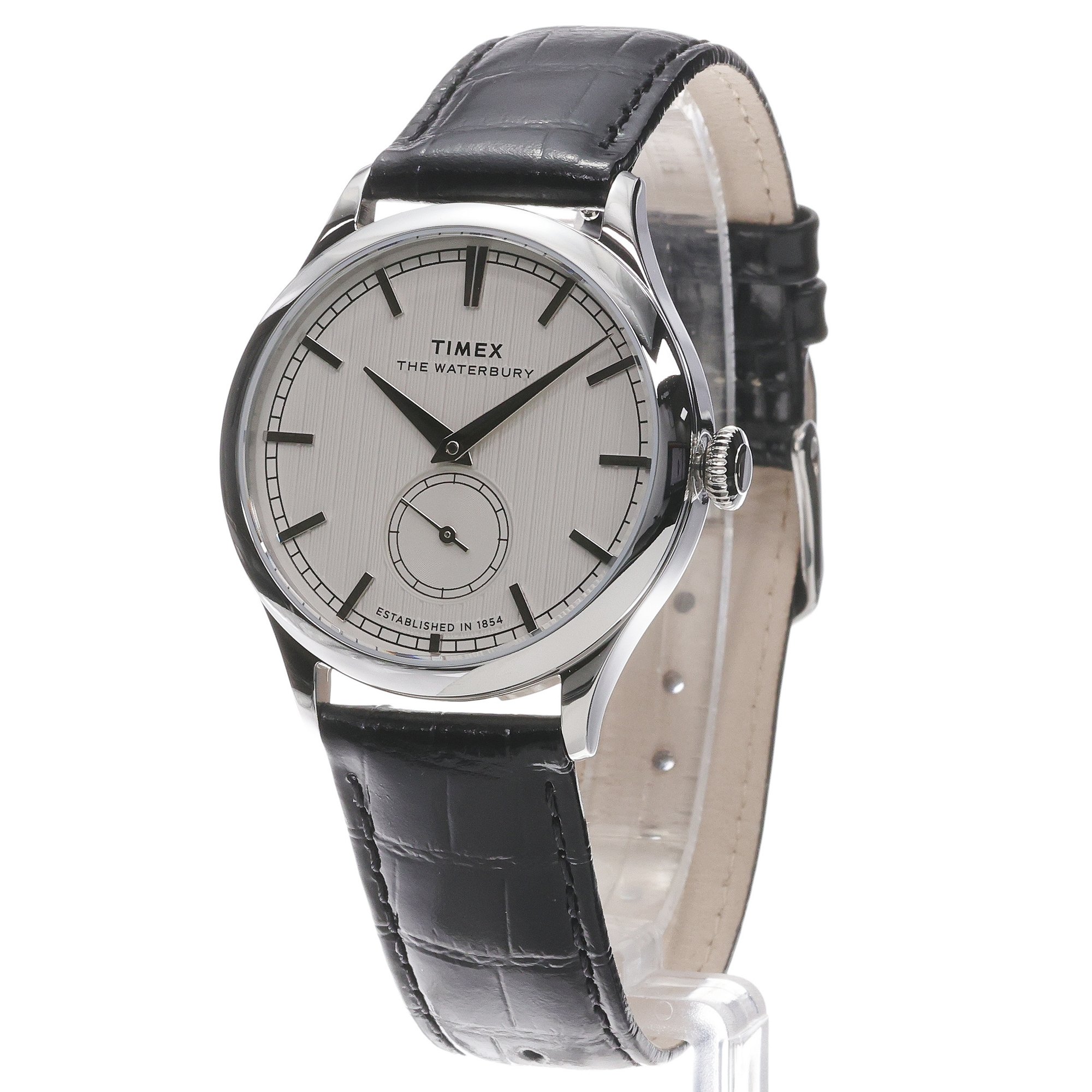 Timex TW2Y92000 Waterbury Waterbury Classic 39mm zegarek męski klasyczny mineralne - miniatura 2