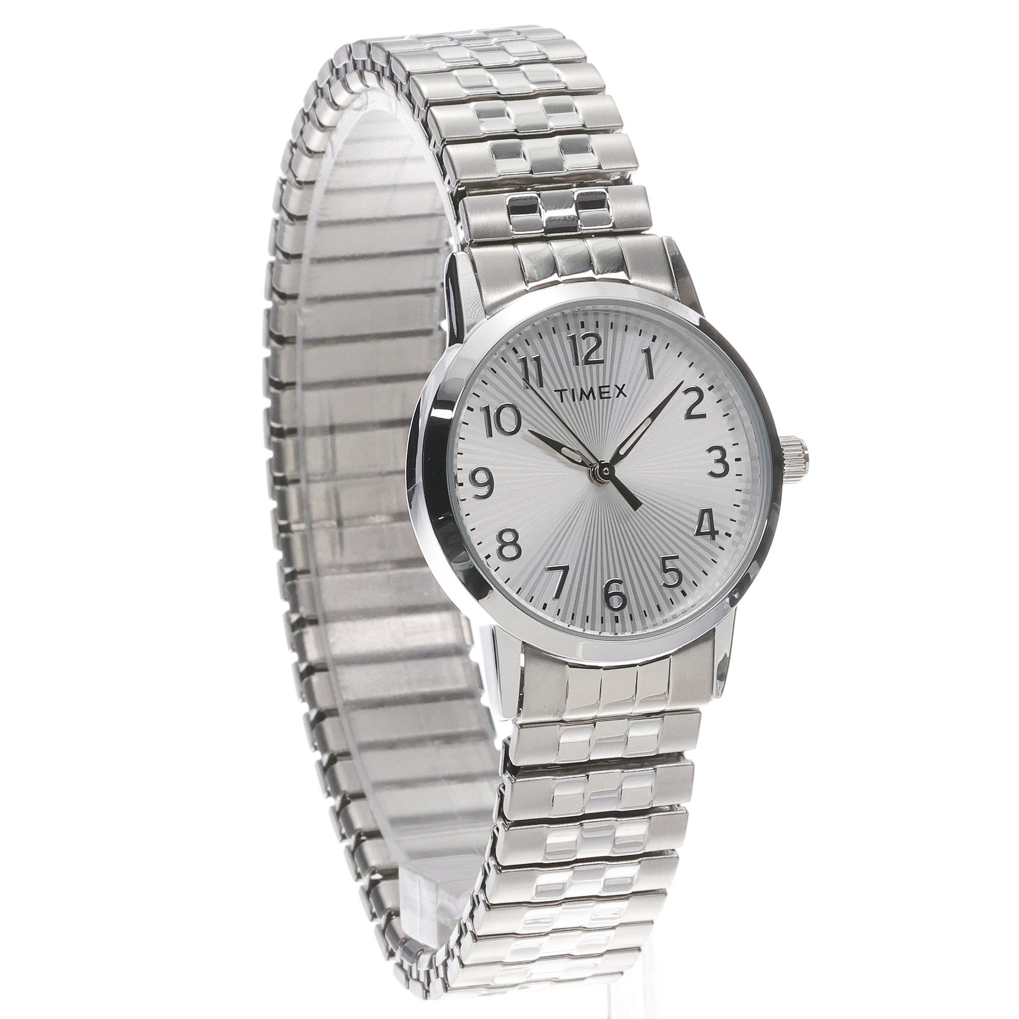Timex TW2Y92500 zegarek srebrny klasyczny Main Street bransoleta - miniatura 3