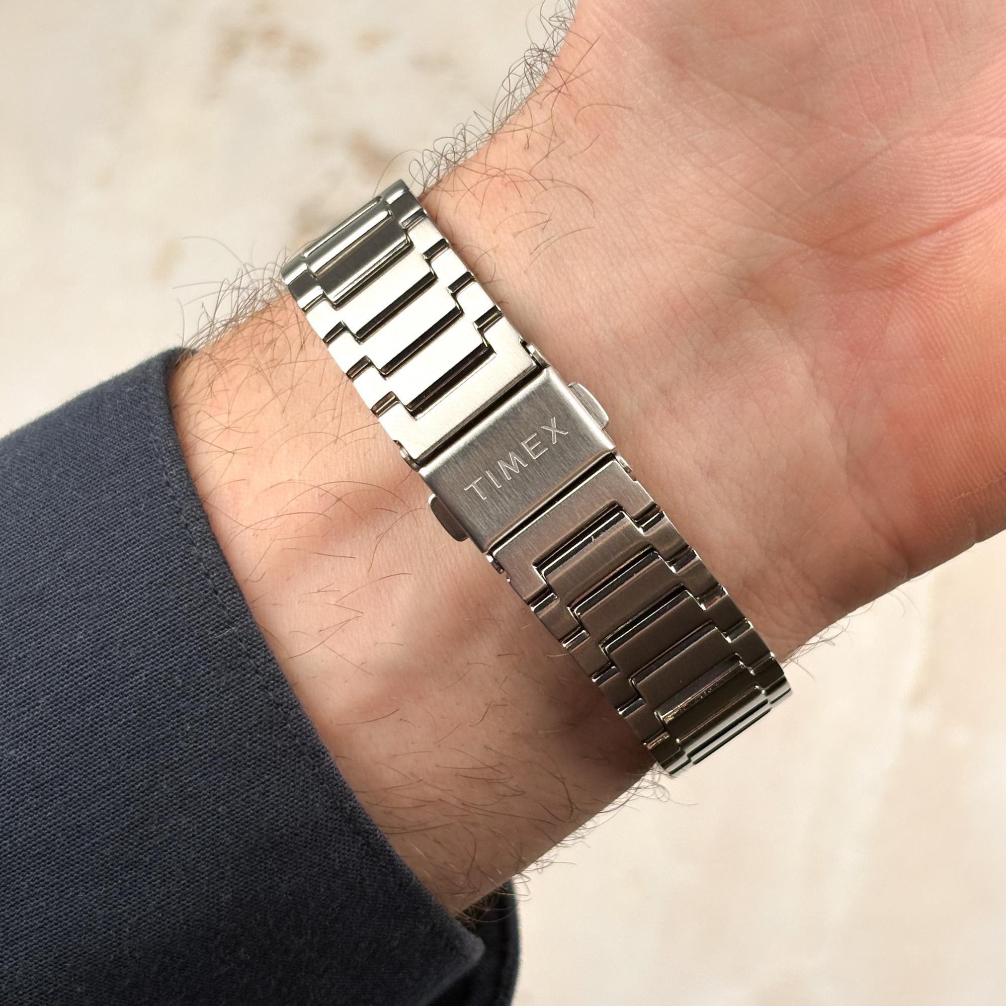 Timex TW2Y94200 zegarek męski Waterbury srebrny - miniatura 11