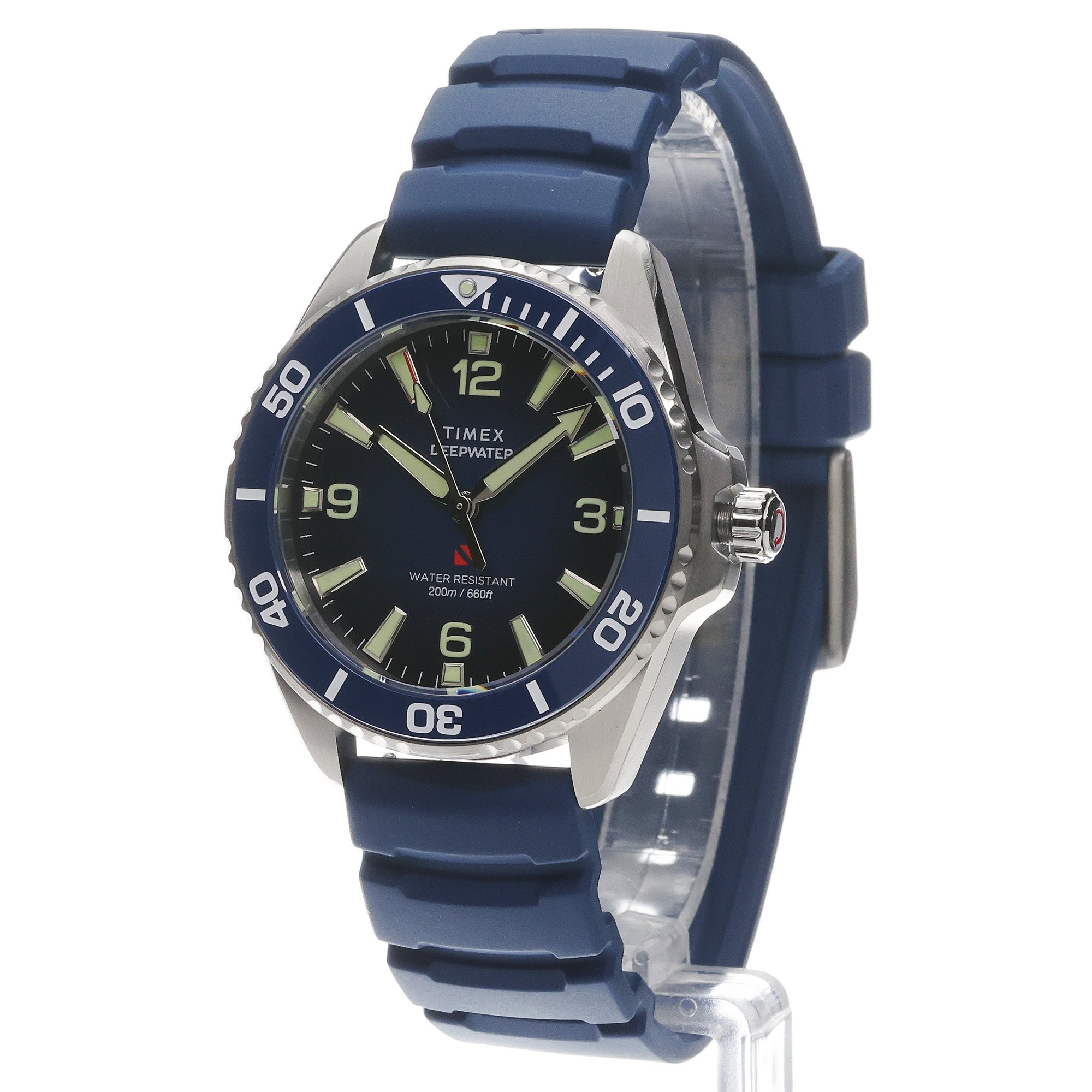 Timex TW3A01900 zegarek męski Deepwater srebrny