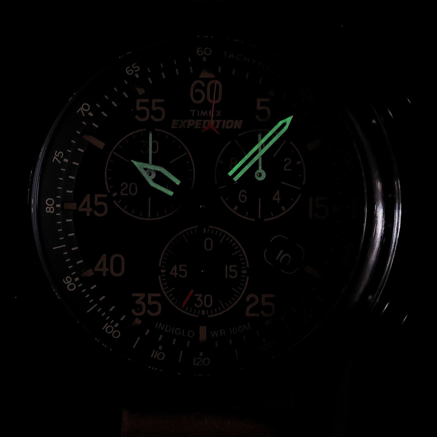 Timex TW4B20800 zegarek czarny sportowy Expedition pasek - miniatura 5