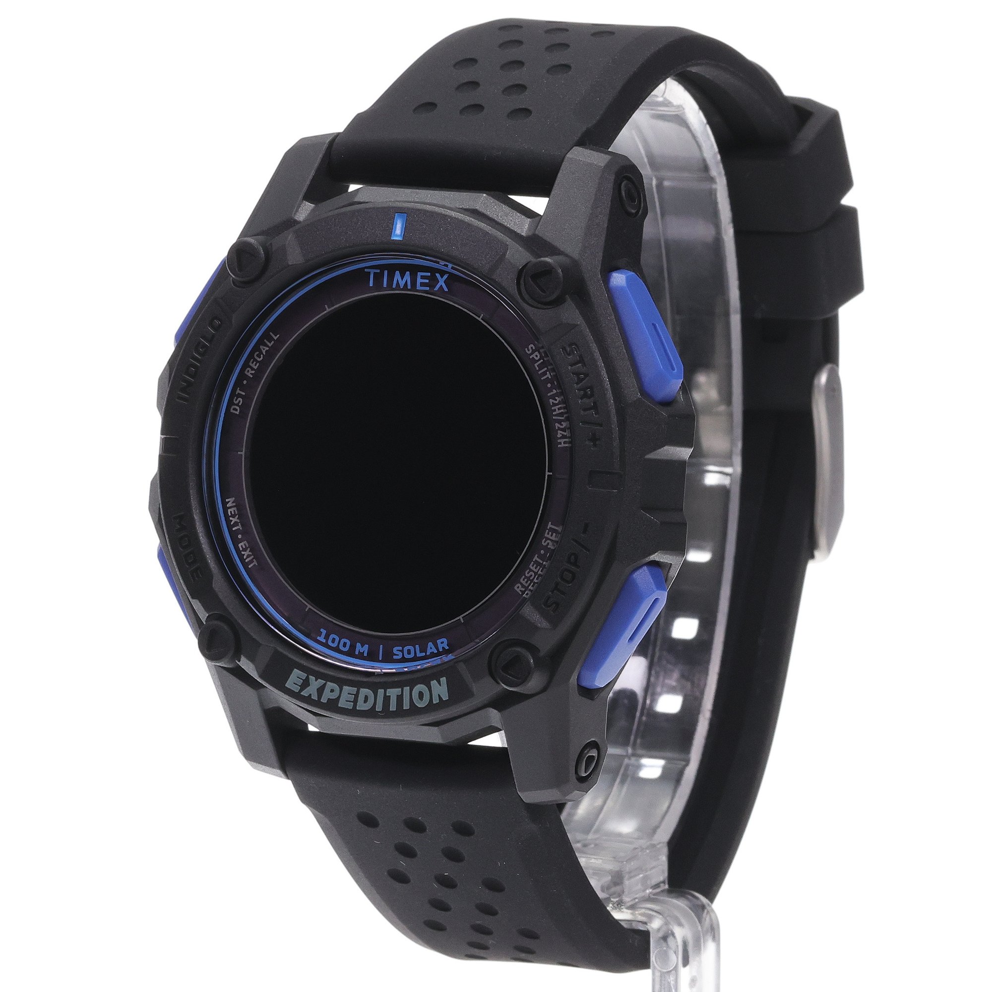 Timex TW4B33900 Expedition Expedition Ridge Solar 49mm Silicone Strap zegarek męski sportowy akrylowe