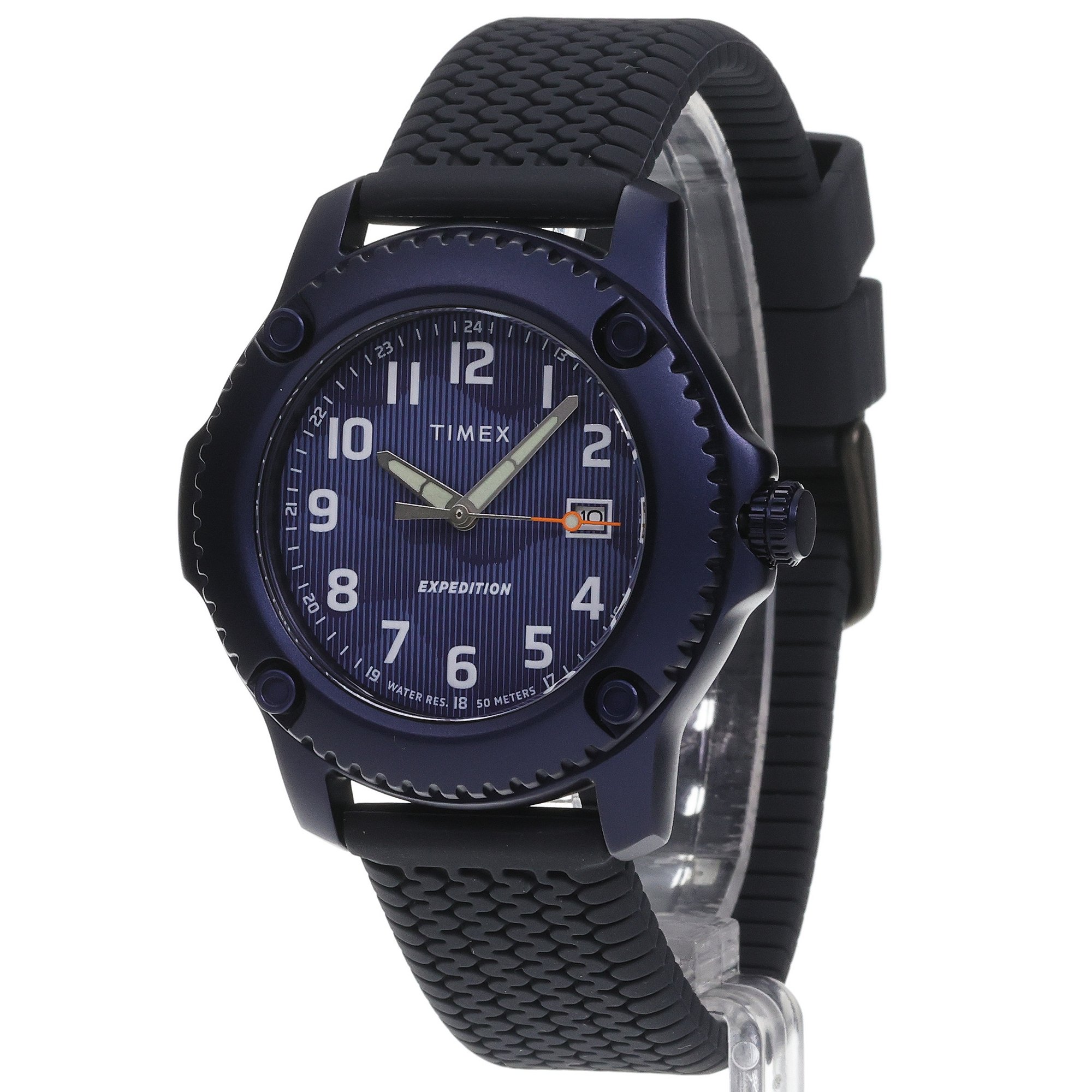 Timex TW4B34600 Expedition Expedition Timber 42mm Silicone Strap Watch zegarek męski sportowy mineralne - miniatura 2