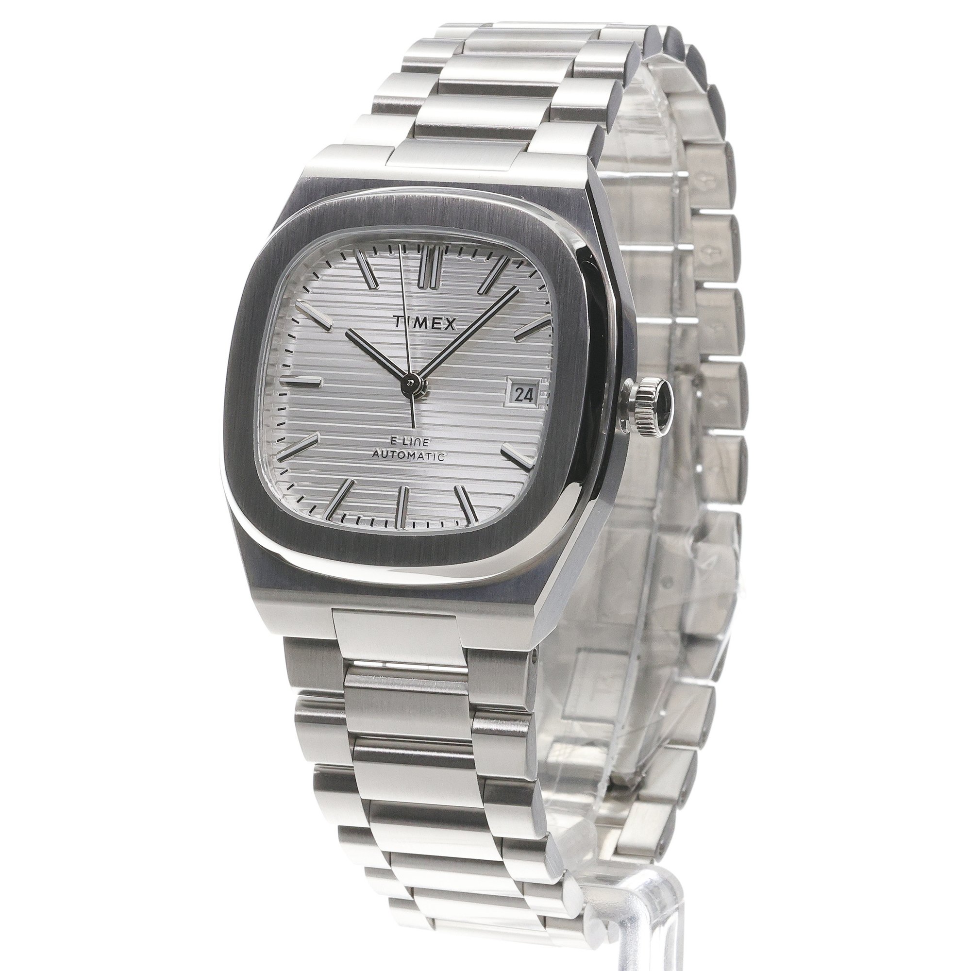 Timex TW6A00500 zegarek męski E Line srebrny - miniatura 2