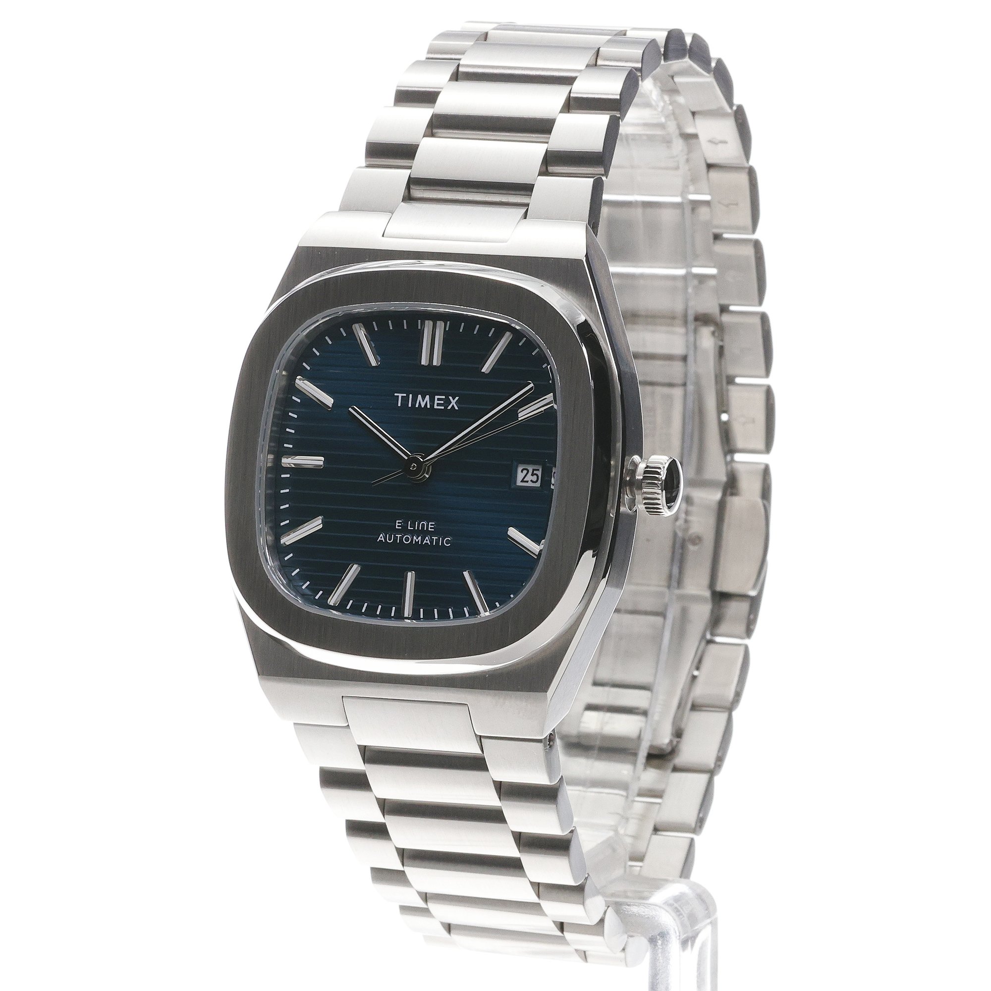 Timex TW6A00700 zegarek męski klasyczny E Line bransoleta - miniatura 2