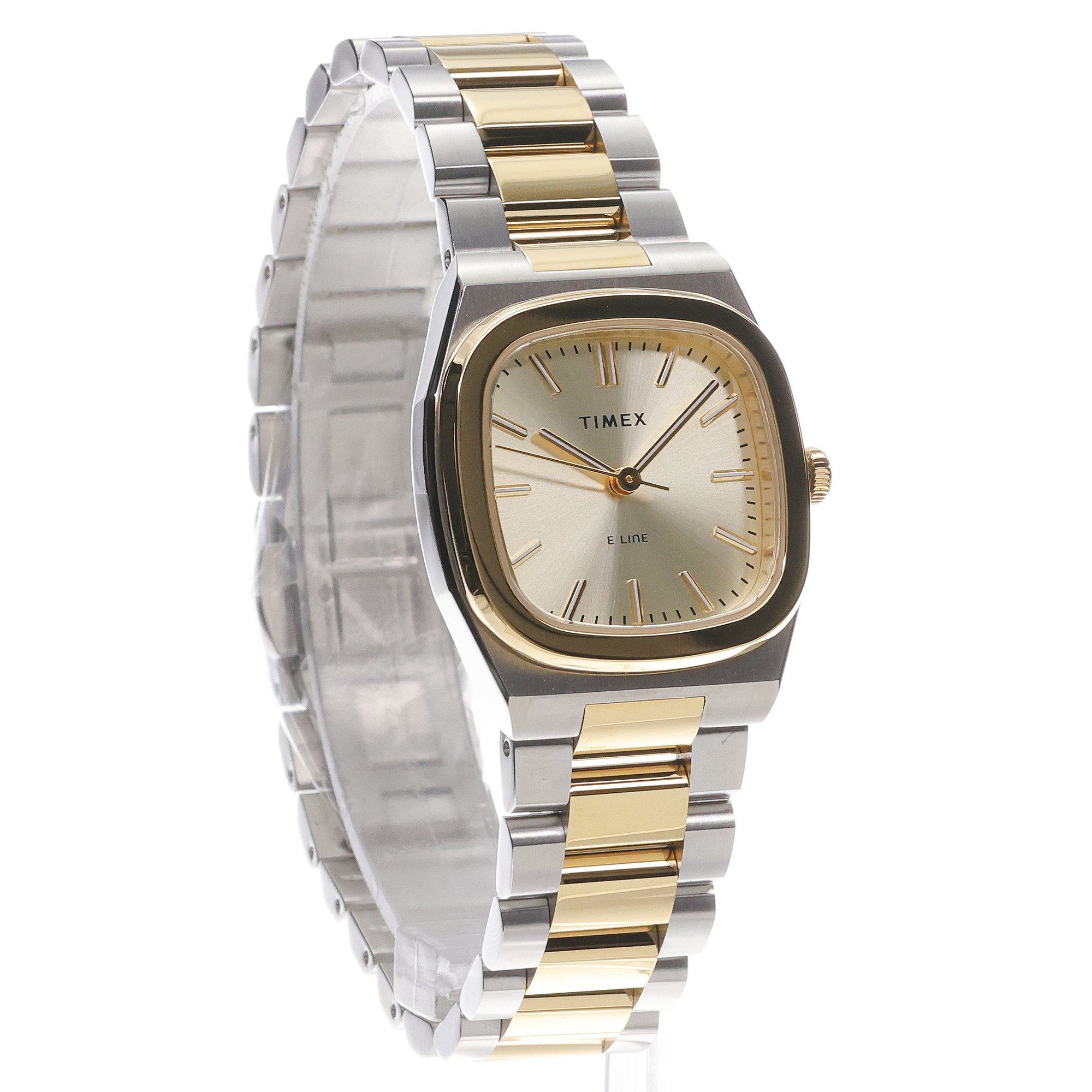 Timex TW6A00800 E Line klasyczny zegarek srebrny - miniatura 3