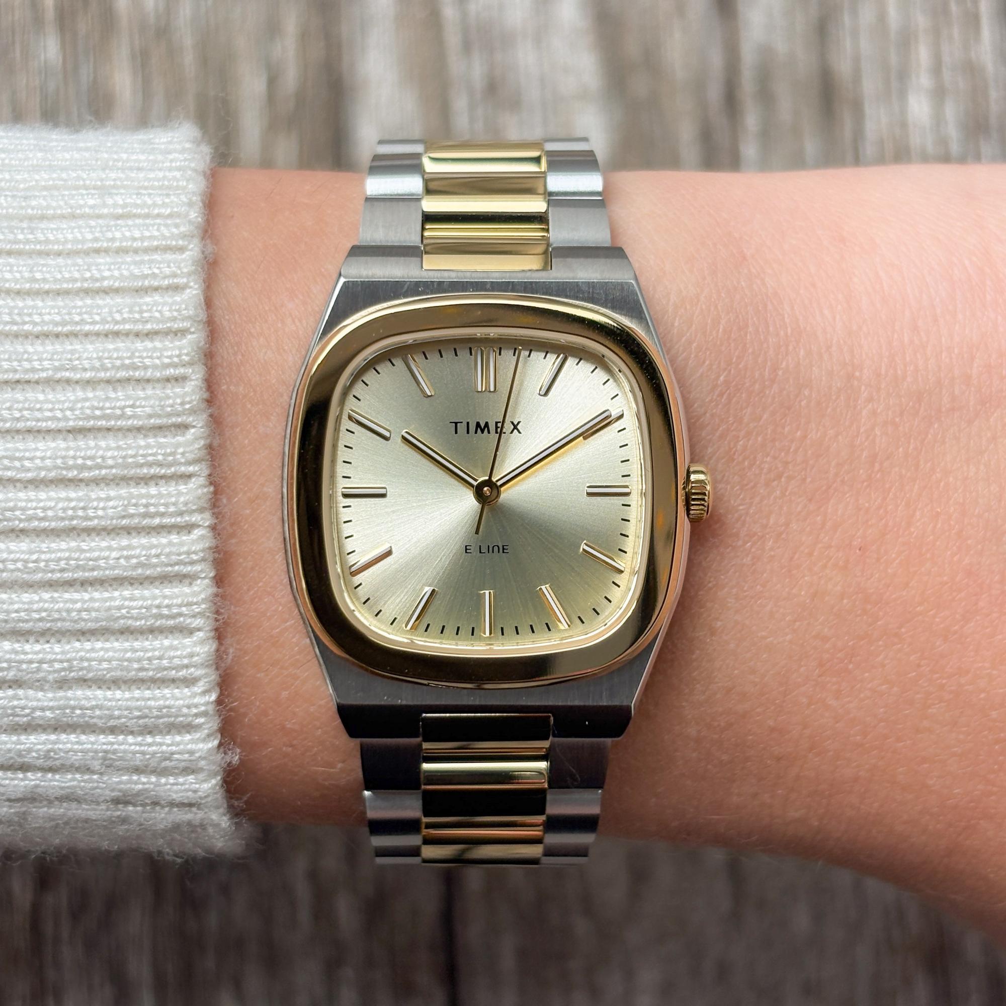 Timex TW6A00800 E Line zegarek damski klasyczny mineralne - miniatura 10