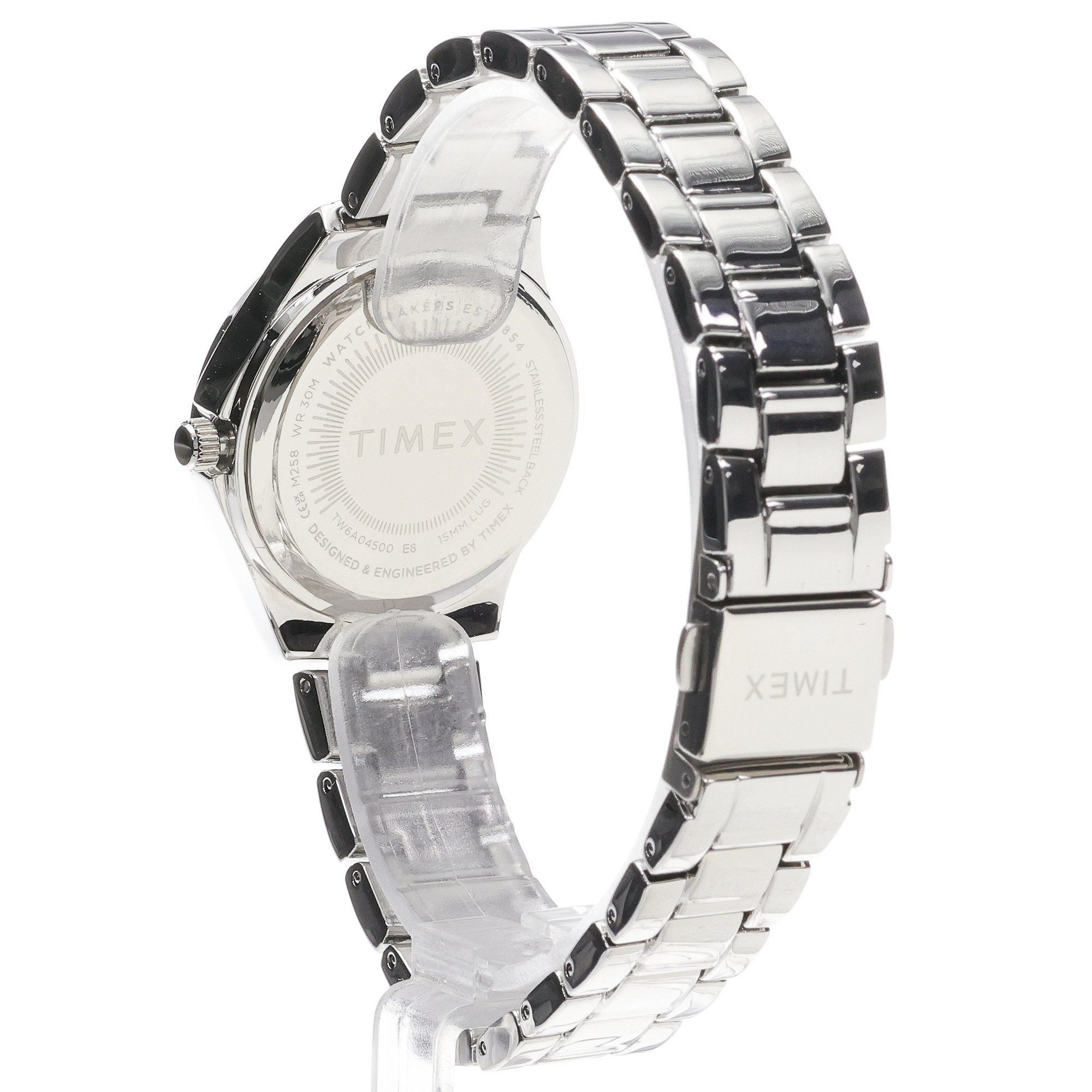 Timex TW6A04500 Trend Celine 30mm Trend klasyczny zegarek srebrny - miniatura 4