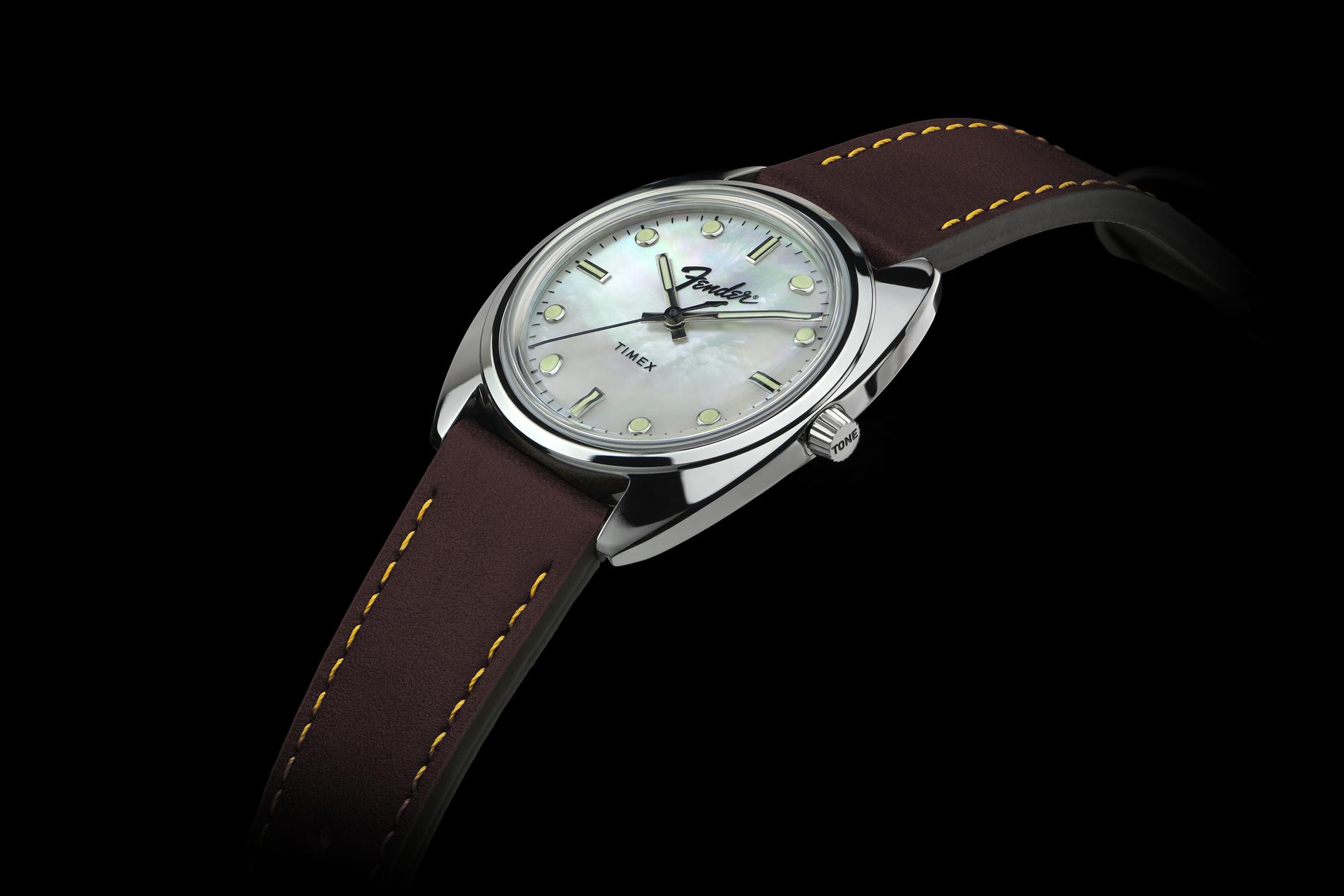 Timex TW6A14700 Timex Fender x Timex 37mm Anniversary Edition zegarek męski klasyczny akrylowe