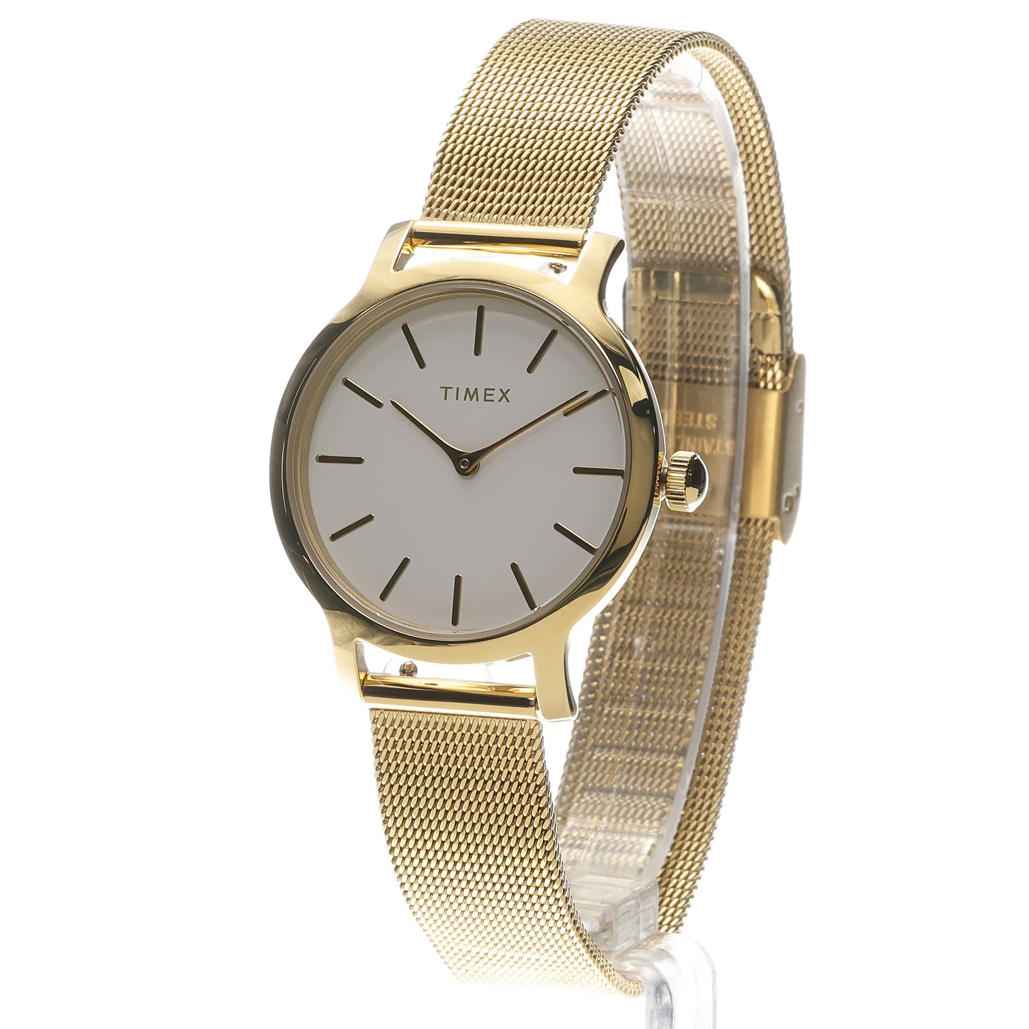 Timex TWG067000 Transcend 31mm Gift Set Trend klasyczny zegarek złoty - miniatura 2