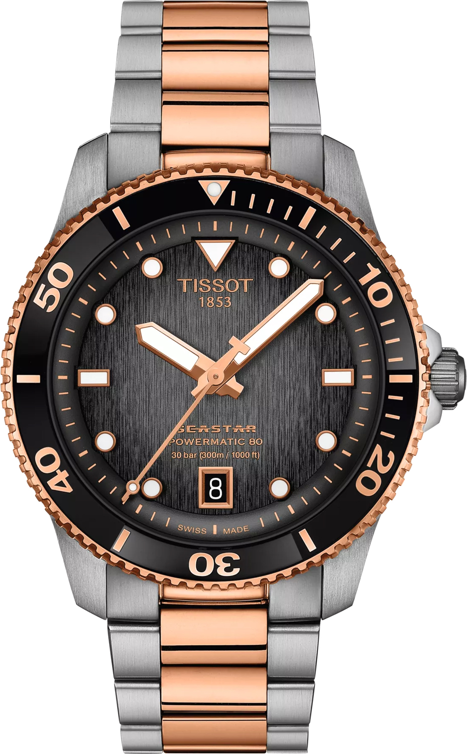 Seastar 1000 Powermatic 80 40mm Tissot T120.807.22.051.01 