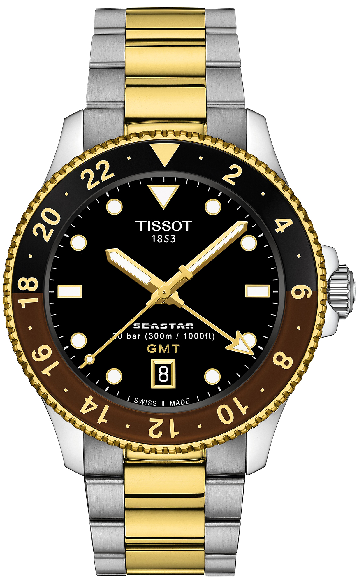 Seastar 1000 Quartz GMT Tissot T120.852.22.051.00 