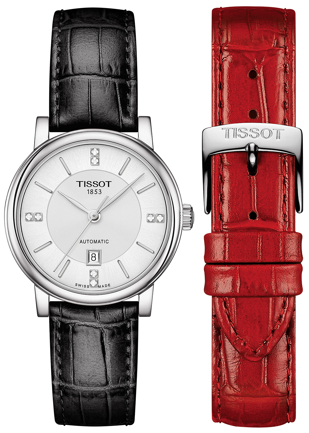 CARSON PREMIUM AUTOMATIC LADY 30mm Tissot T122.207.16.036.01 
