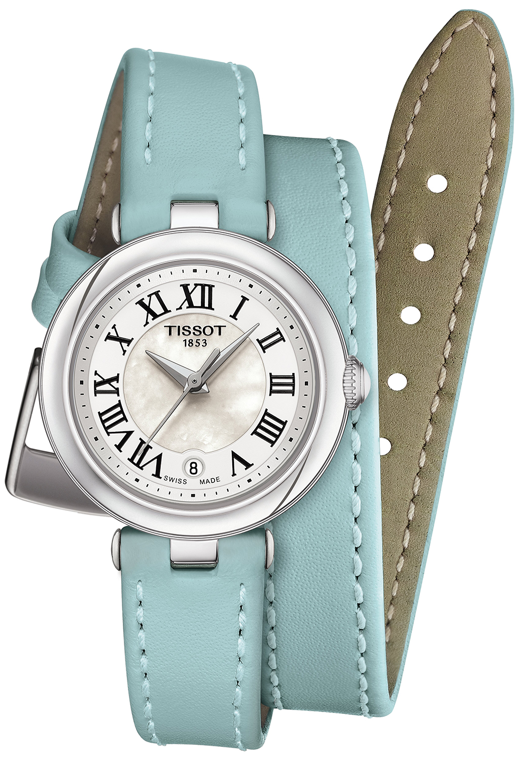 BELLISSIMA QUARTZ SMALL LADY M 26mm Tissot T126.010.16.113.01 