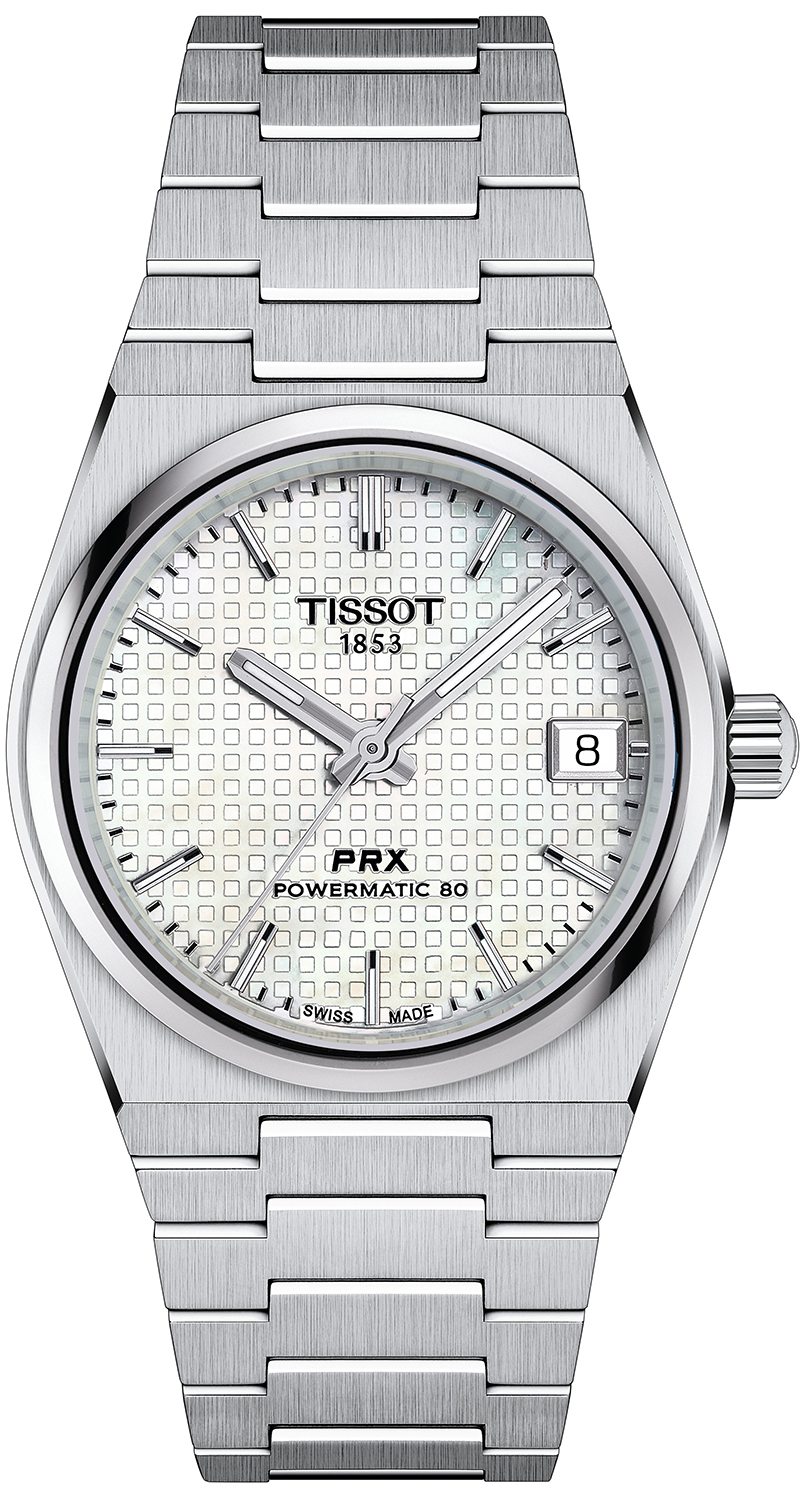 PRX 35 POWERMATIC 80 White 35mm Tissot T137.207.11.111.00 