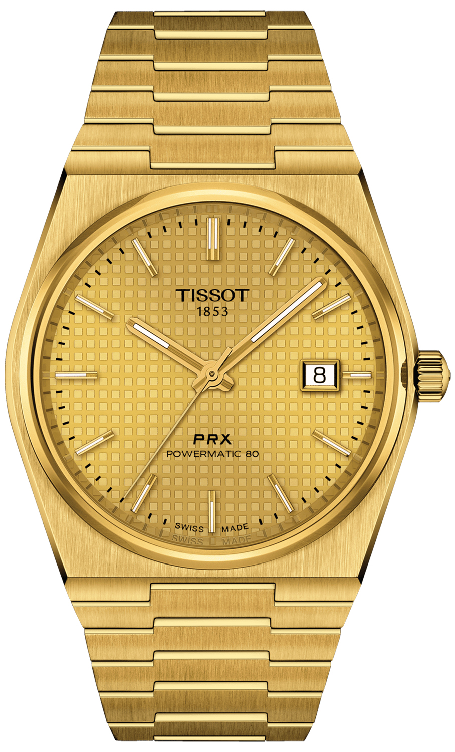 PRX 40 POWERMATIC 80 Gold 40mm Tissot T137.407.33.021.00 
