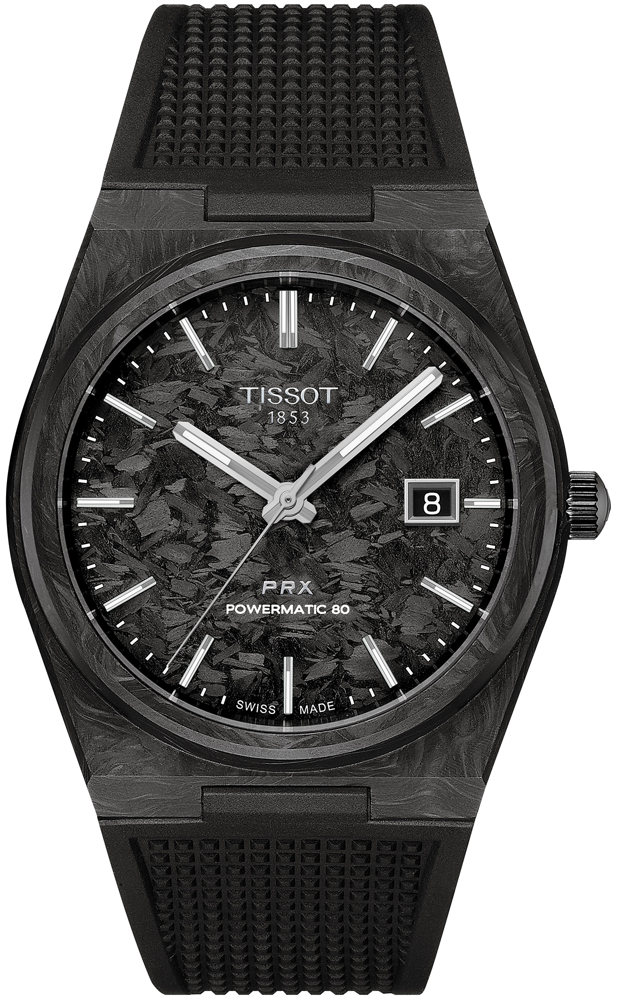 PRX Powermatic 80 Carbon 40mm  Tissot T137.907.97.201.00 