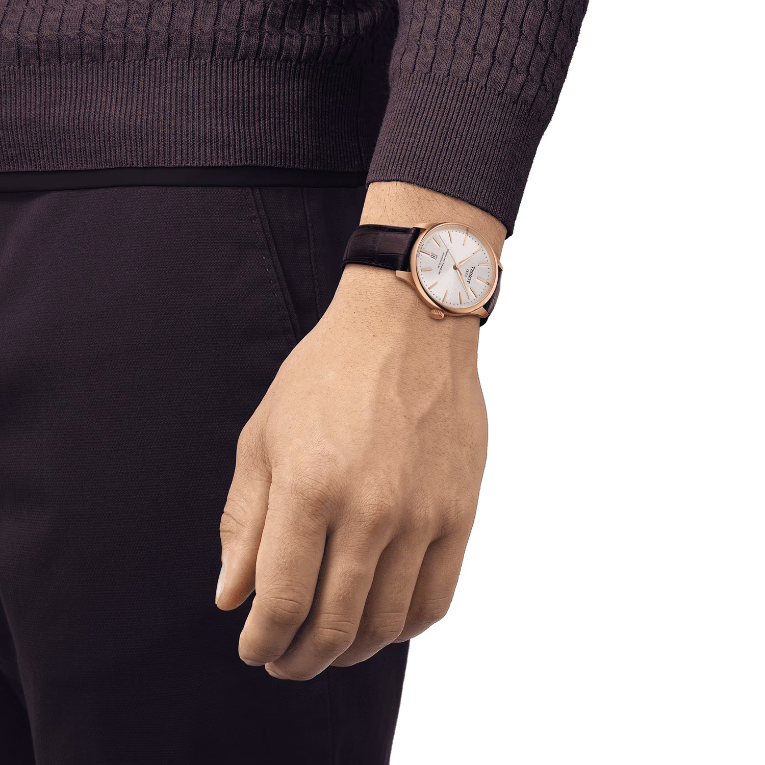 CHEMIN DES TOURELESS POWERMATIC 80 39mm Tissot T139.807.36.031.00 - hover