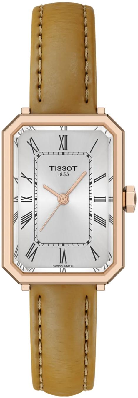 SRV 30 Silver Dial Leather Strap Tissot T160.110.36.033.00 