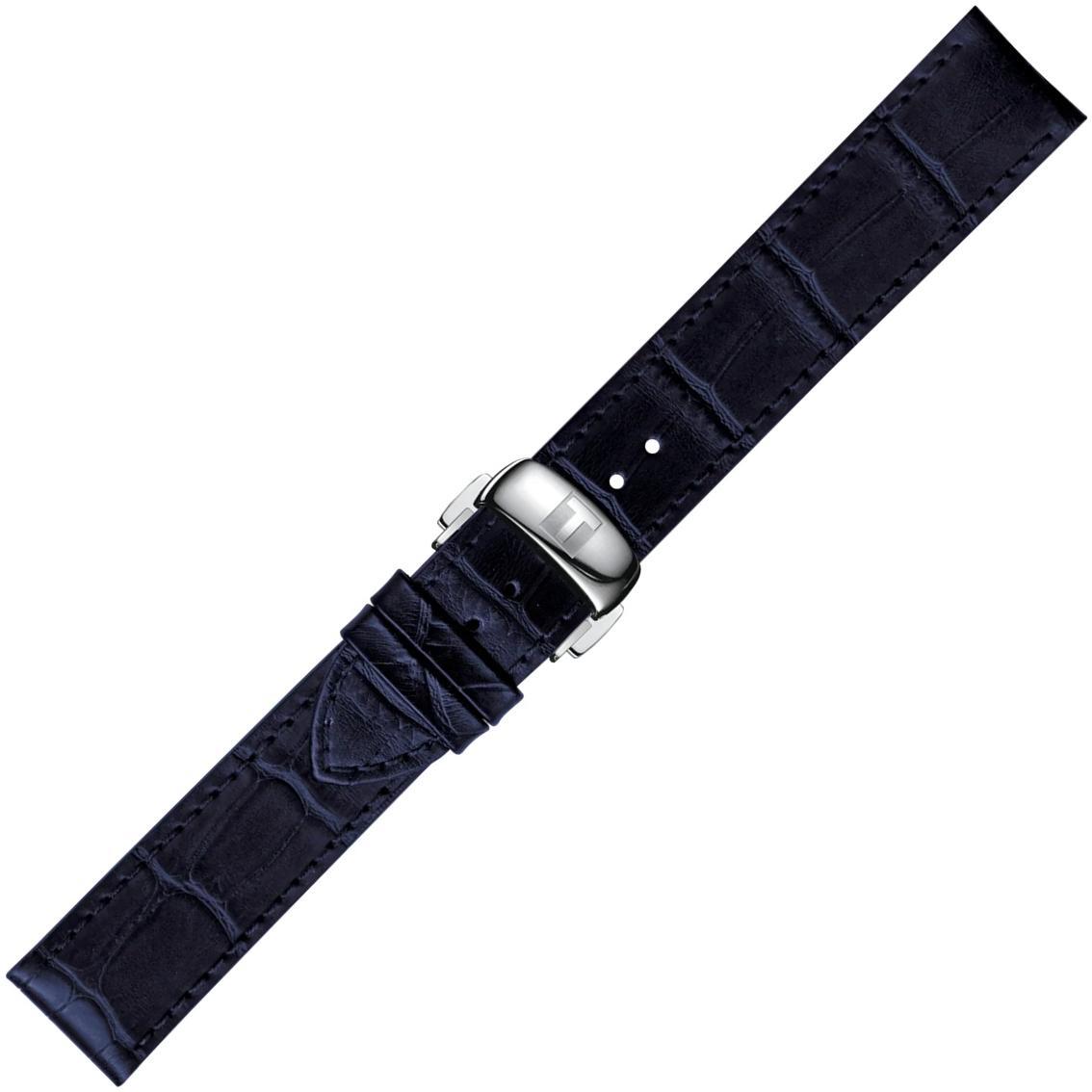 Skórzany niebieski pasek Tissot 19 mm Tissot T852.032.781 