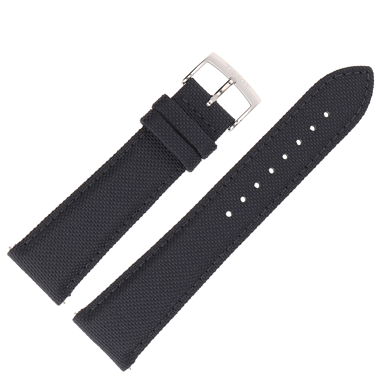 Materiałowy antracytowy pasek Tissot 21 mm Tissot T852.048.183 