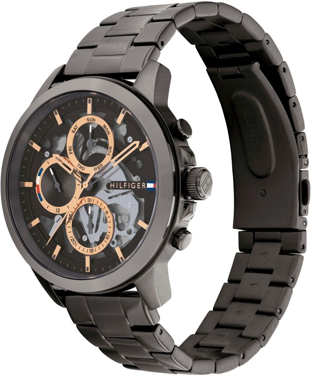 Tommy Hilfiger 1710479 zegarek szary fashion-modowy Męskie bransoleta - miniatura 5