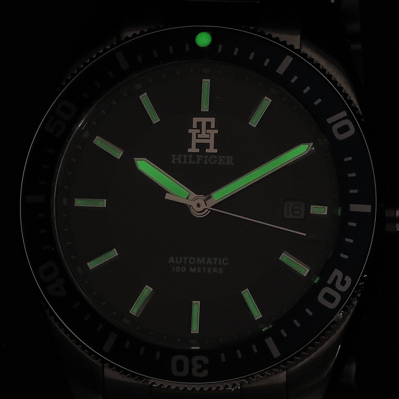 Tommy Hilfiger 1710591 zegarek srebrny klasyczny Męskie bransoleta