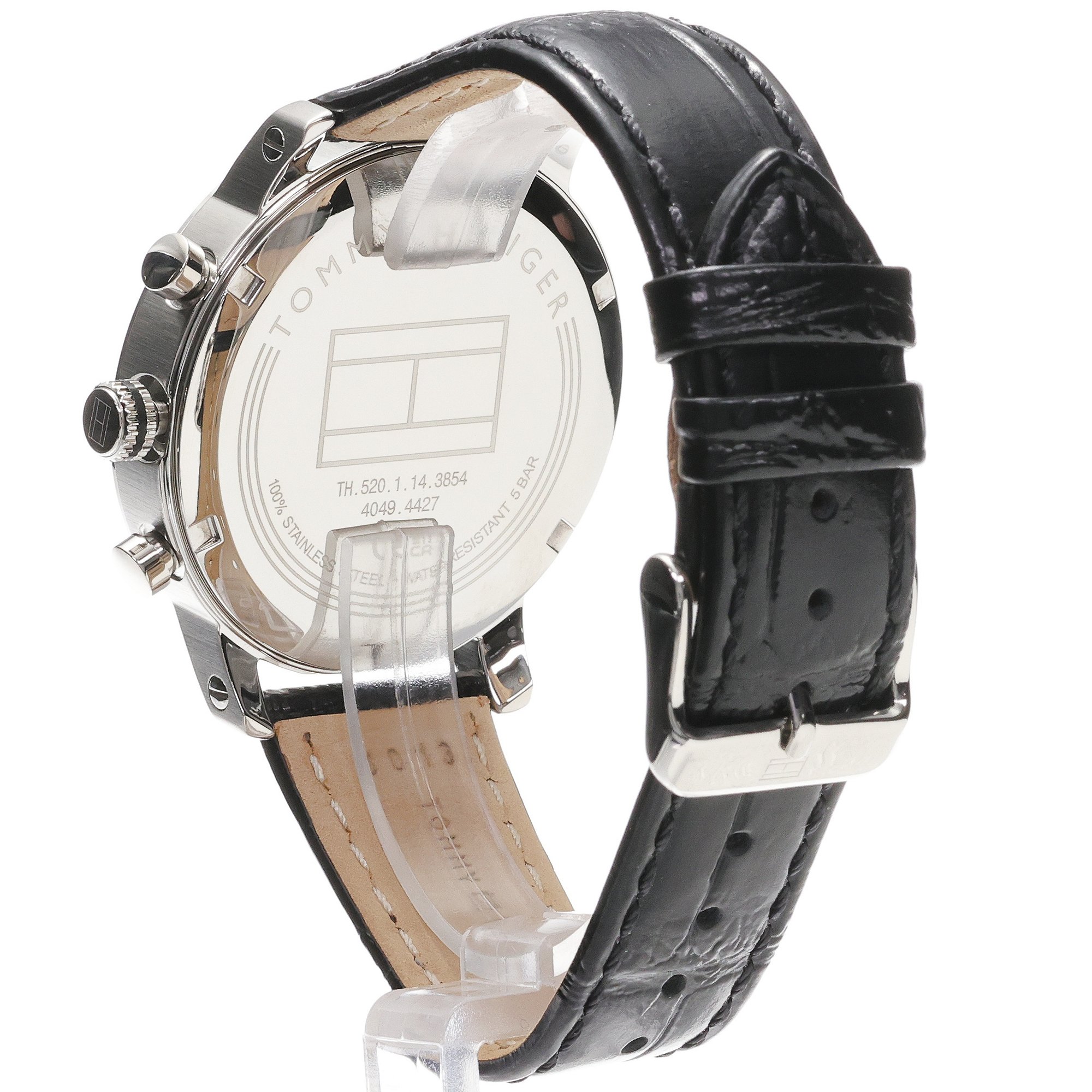 Tommy Hilfiger 1710725 zegarek srebrny klasyczny Męskie pasek - miniatura 4
