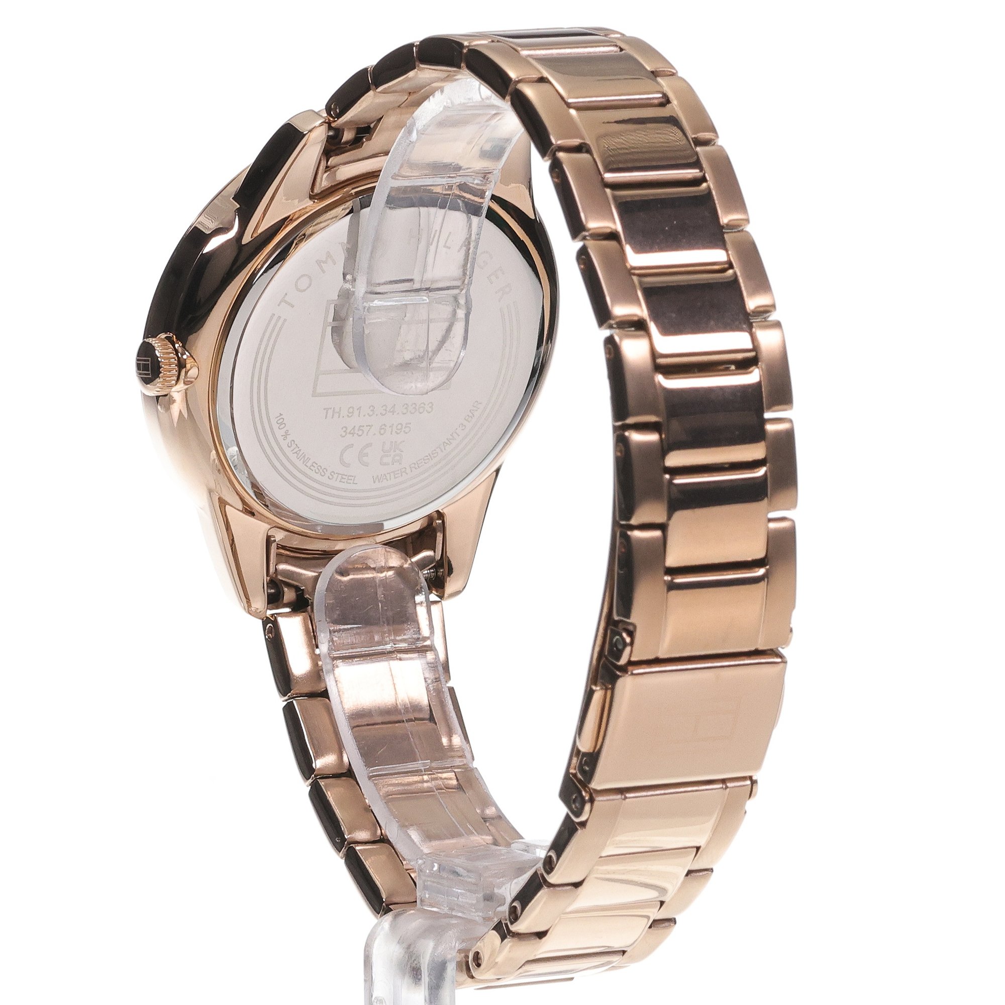 Tommy Hilfiger 1782545 zegarek różowe złoto klasyczny Damskie bransoleta - miniatura 4