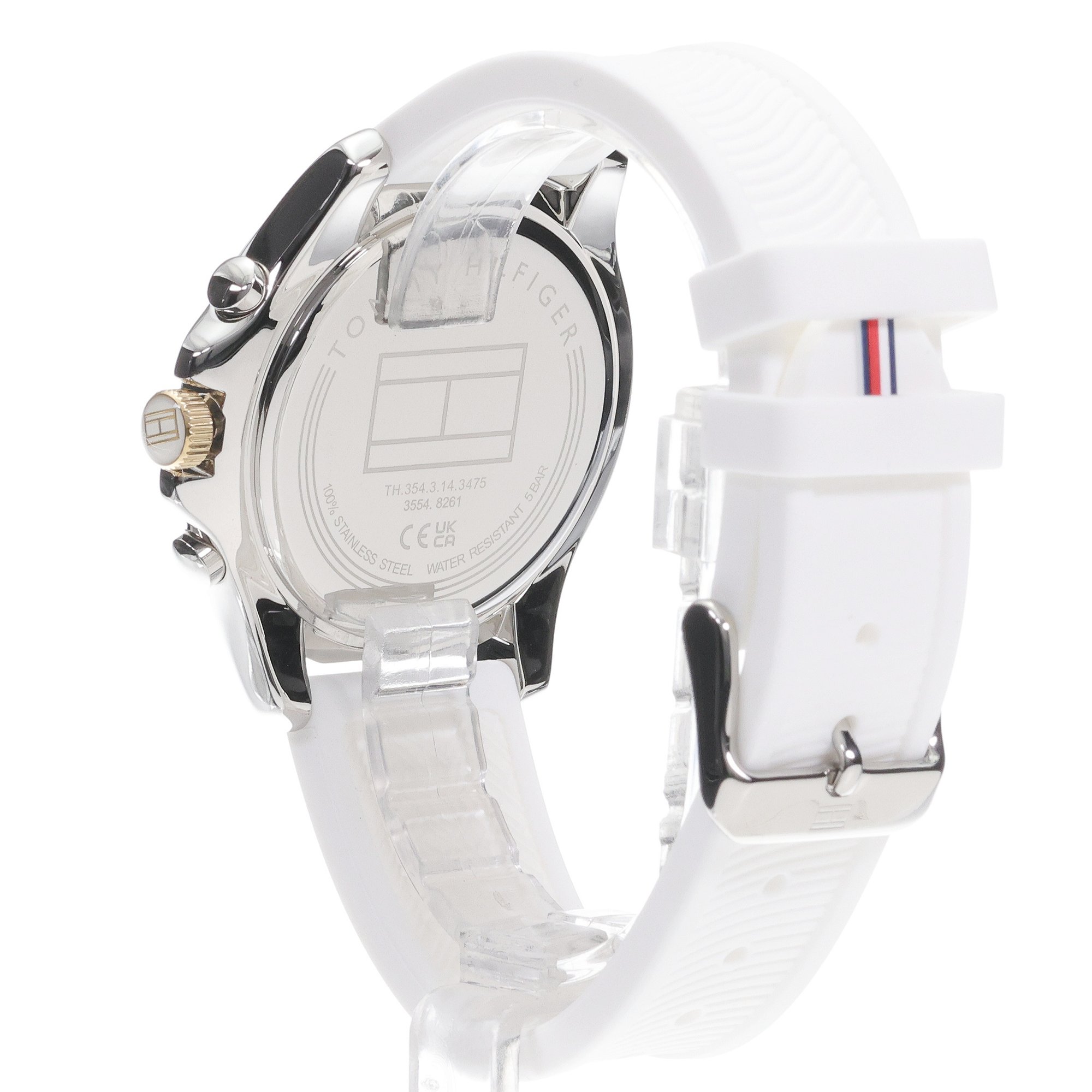 Tommy Hilfiger 1782568 zegarek srebrny fashion-modowy Damskie pasek