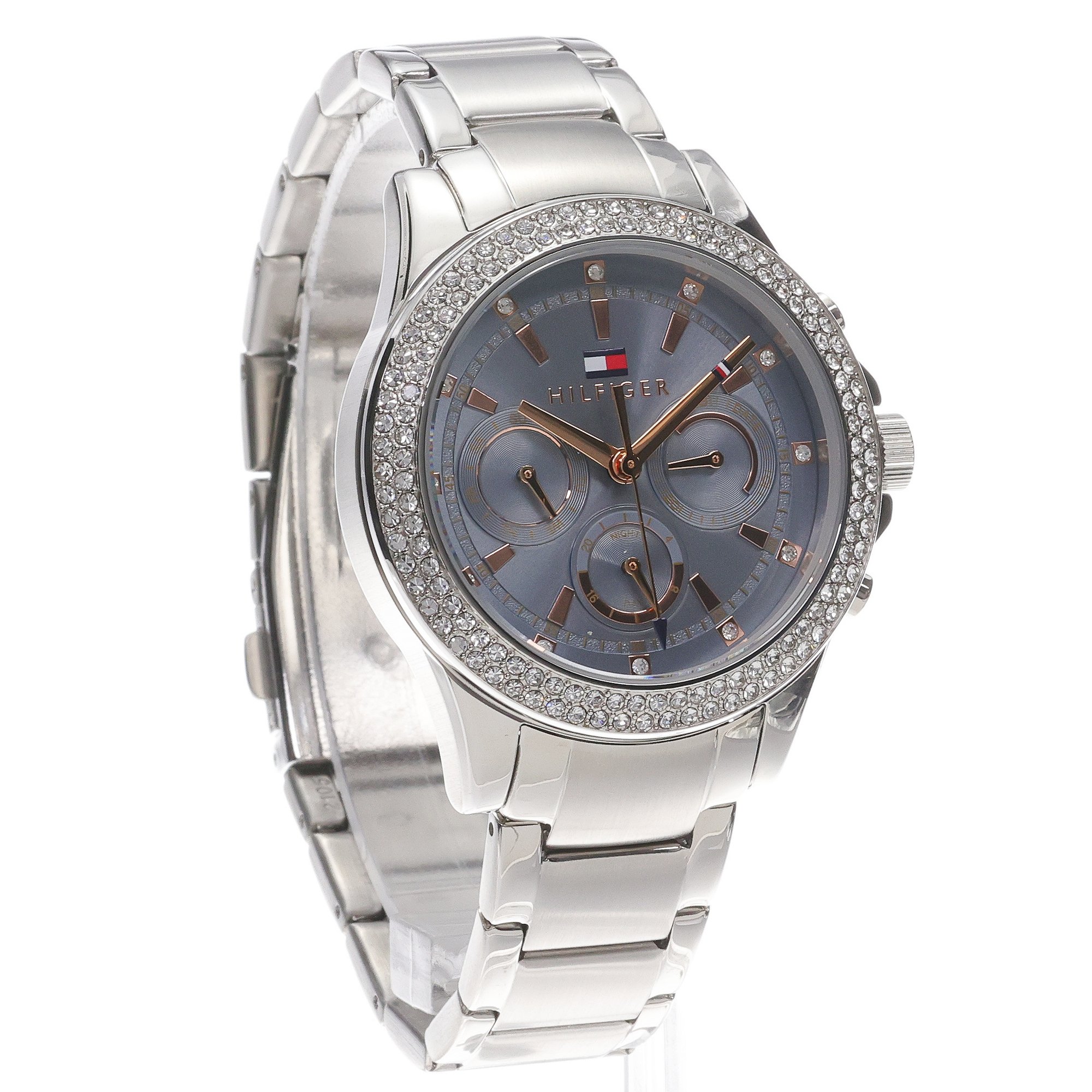 Tommy Hilfiger 1782690 zegarek srebrny klasyczny Damskie bransoleta